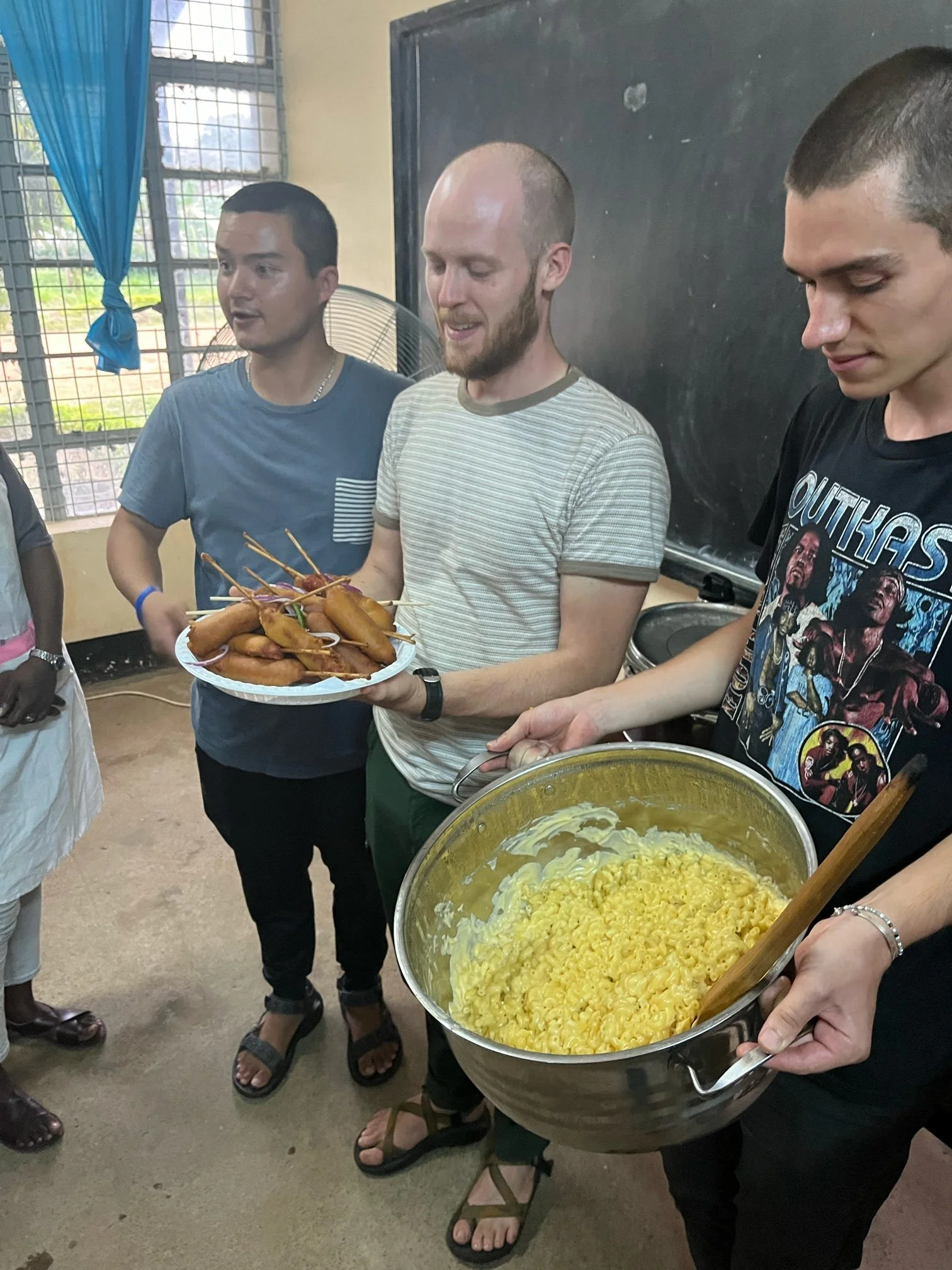  Presenting our food for culture day 