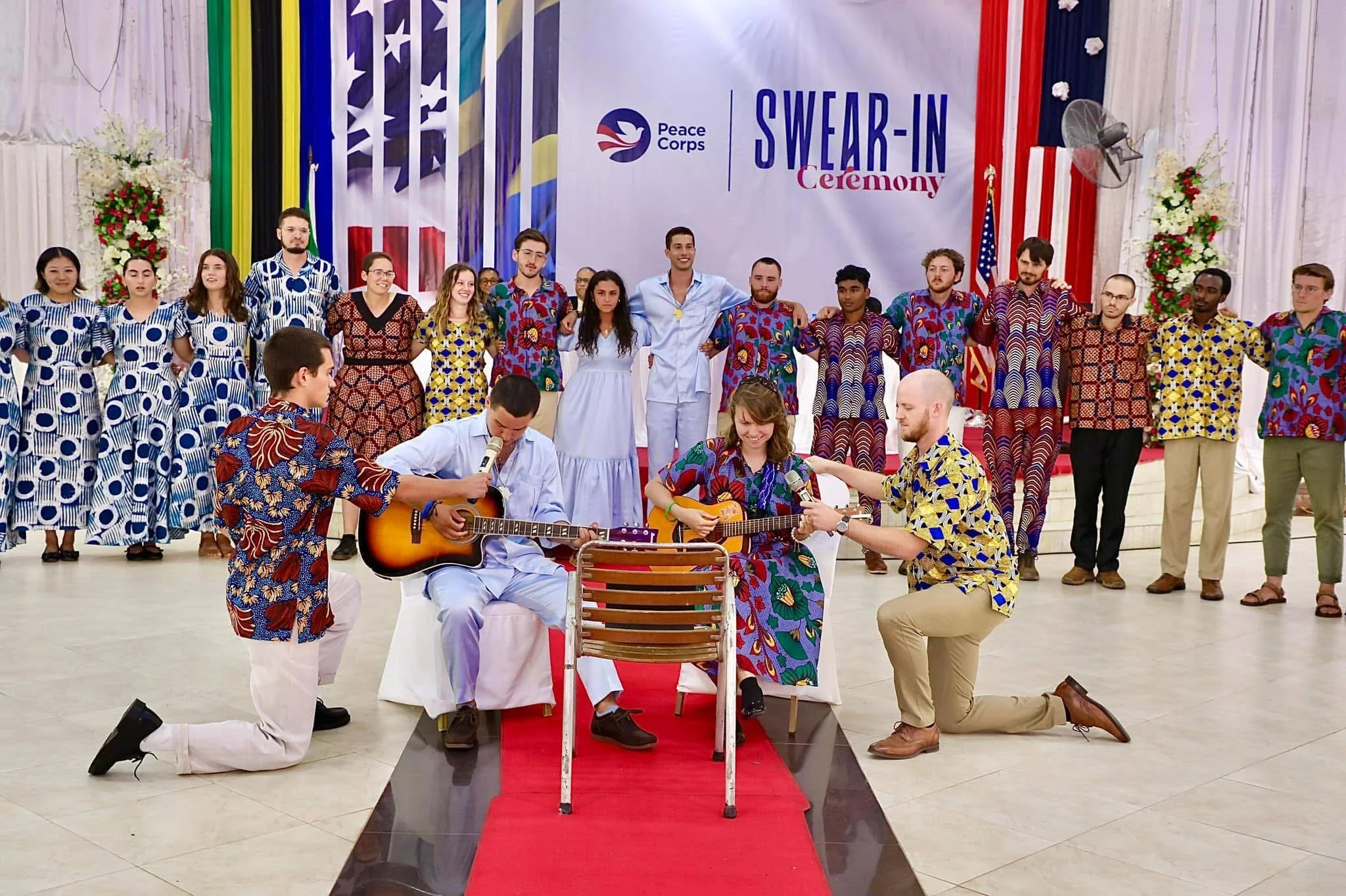  Performing at Swear-In 