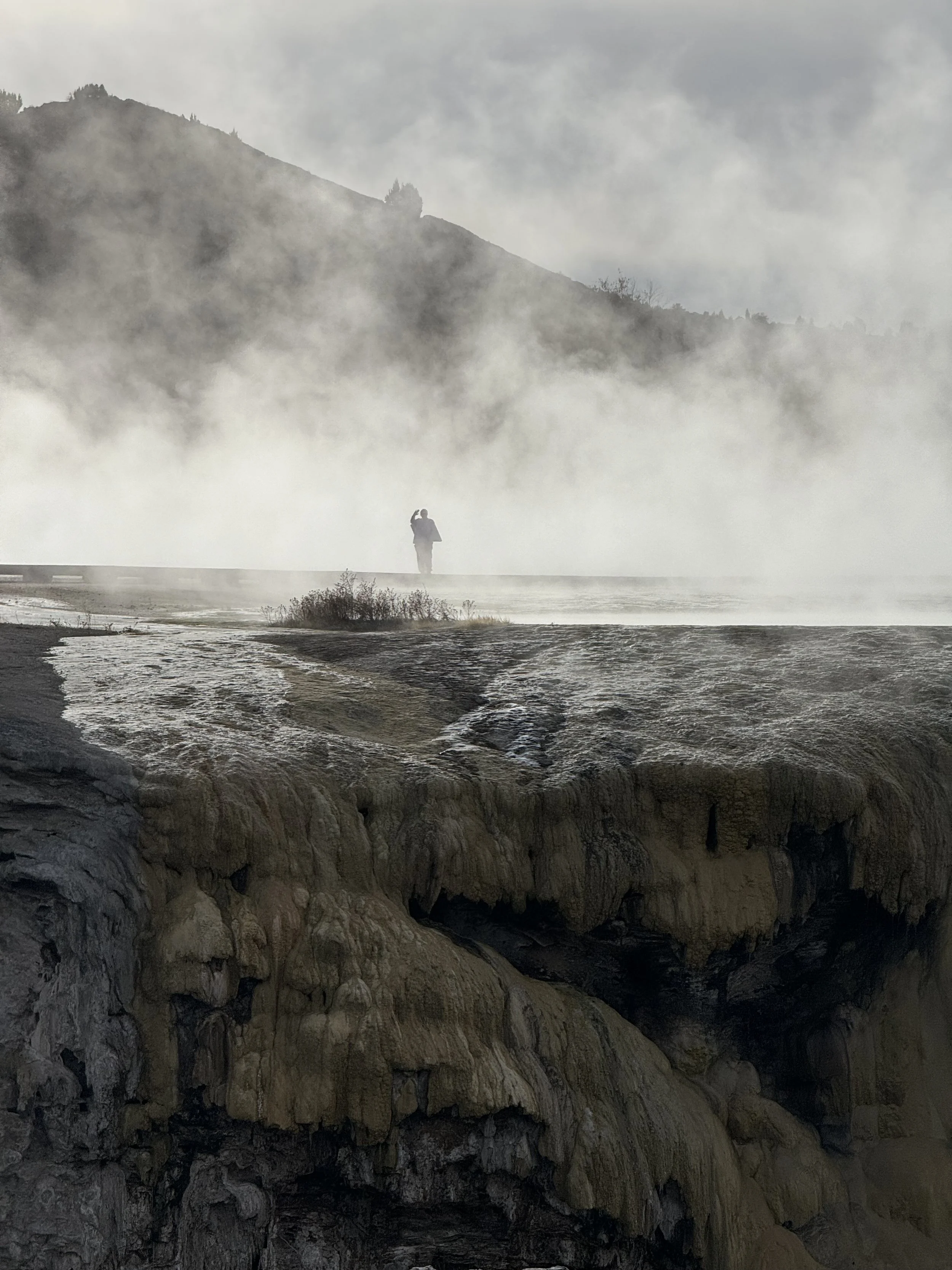  The thermal pools of Thermopolis, Wyoming 