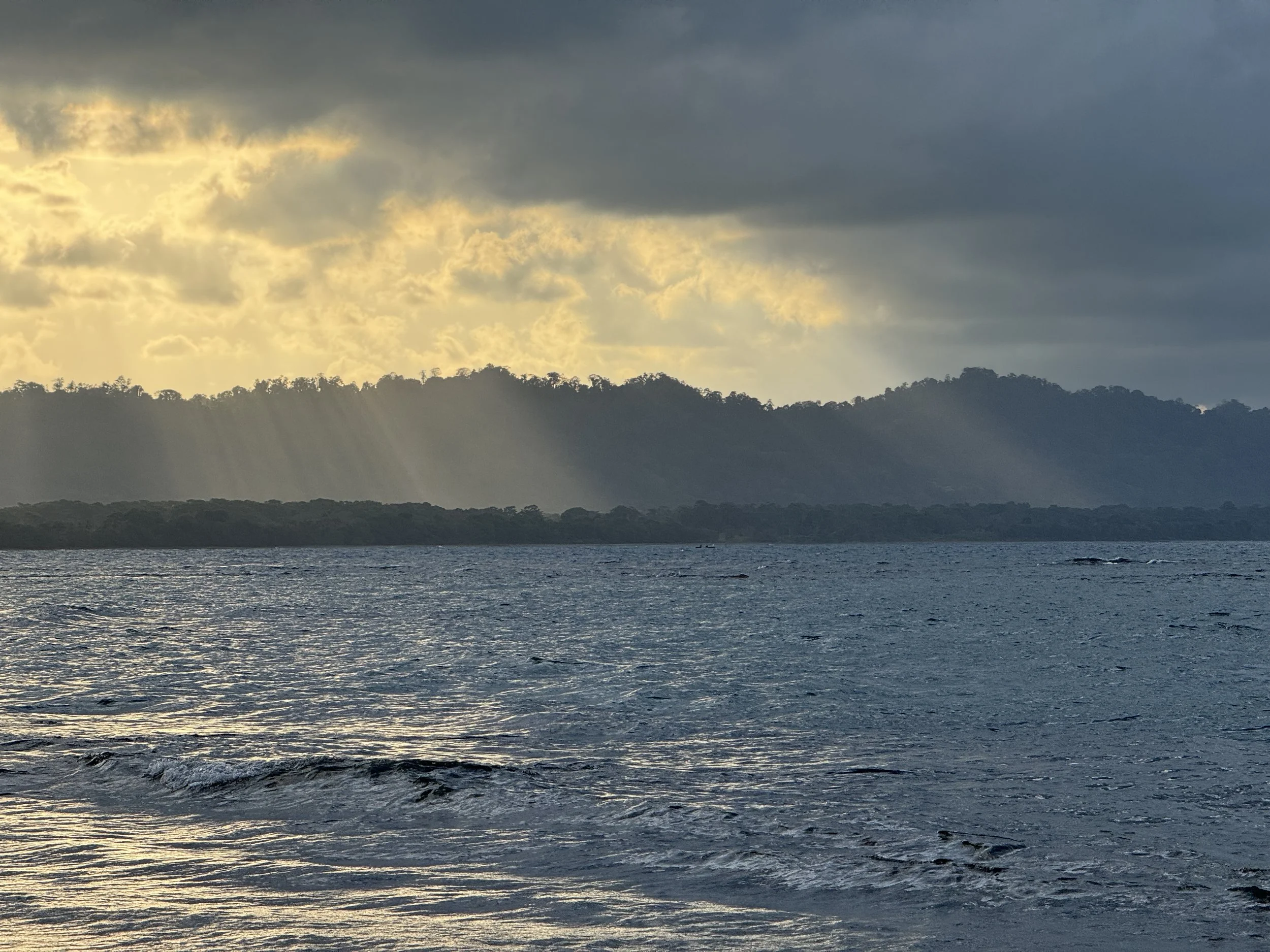  Sunset over Cahuita National Park, Costa Rica 