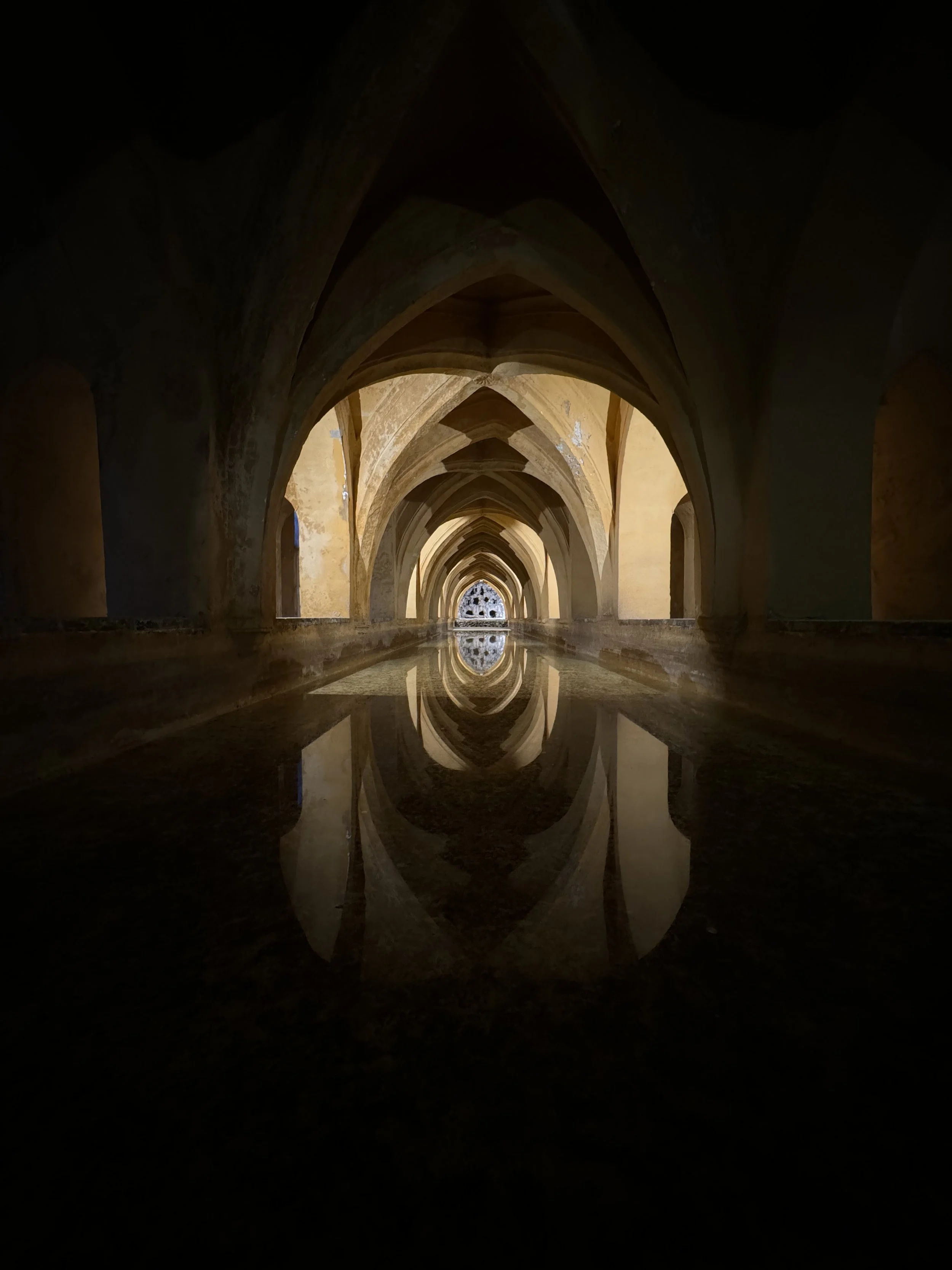  The cool baths of the Royal Álcazar 