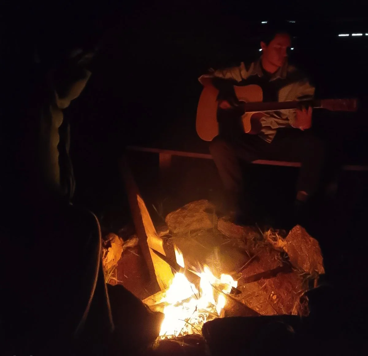  Some campfire guitar 