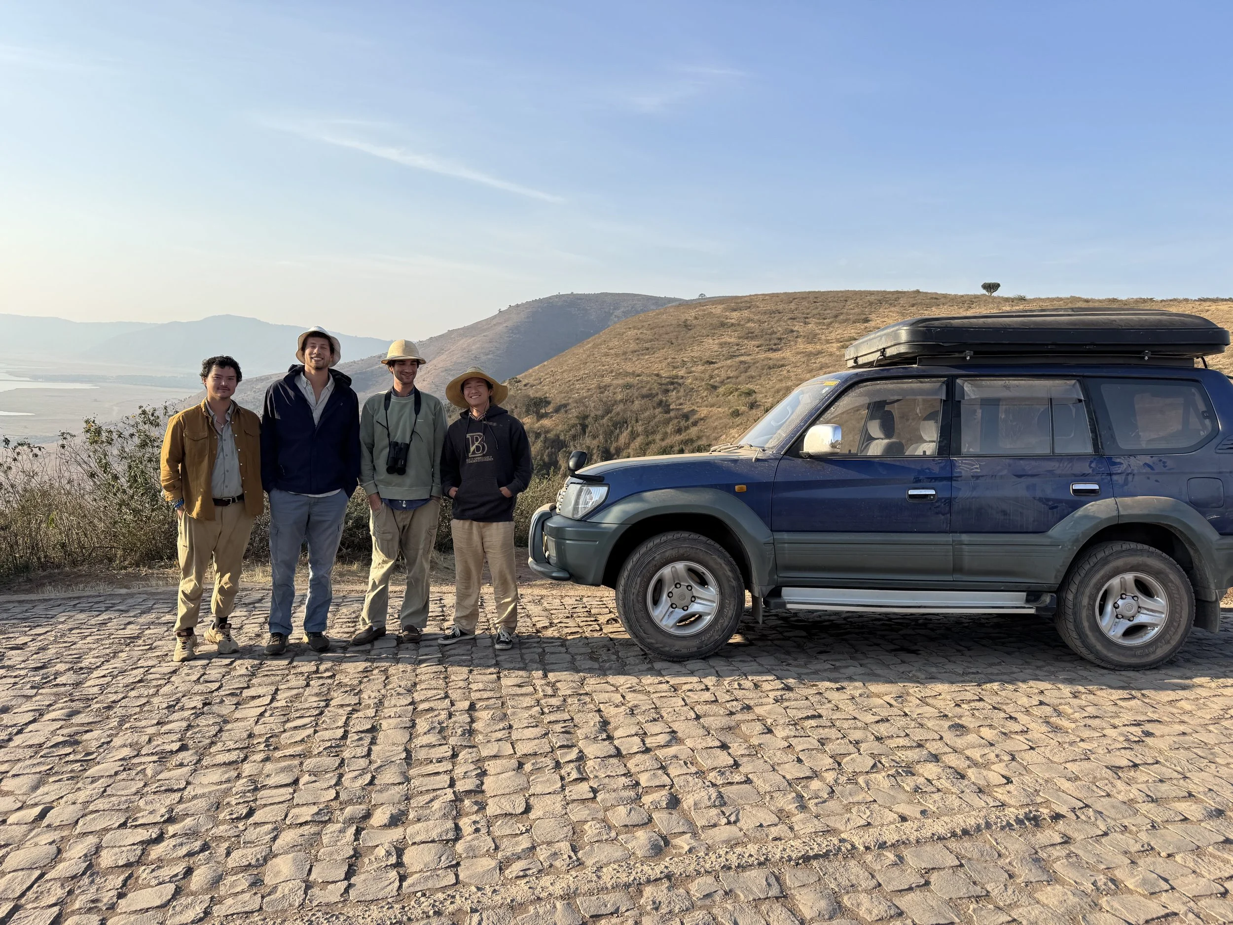  Us with the infamous safari car 