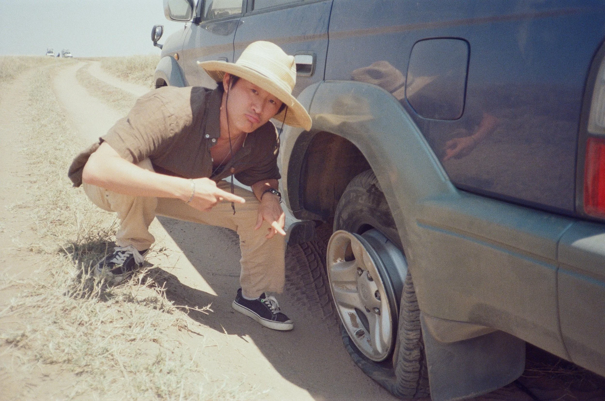  The second flat tire 
