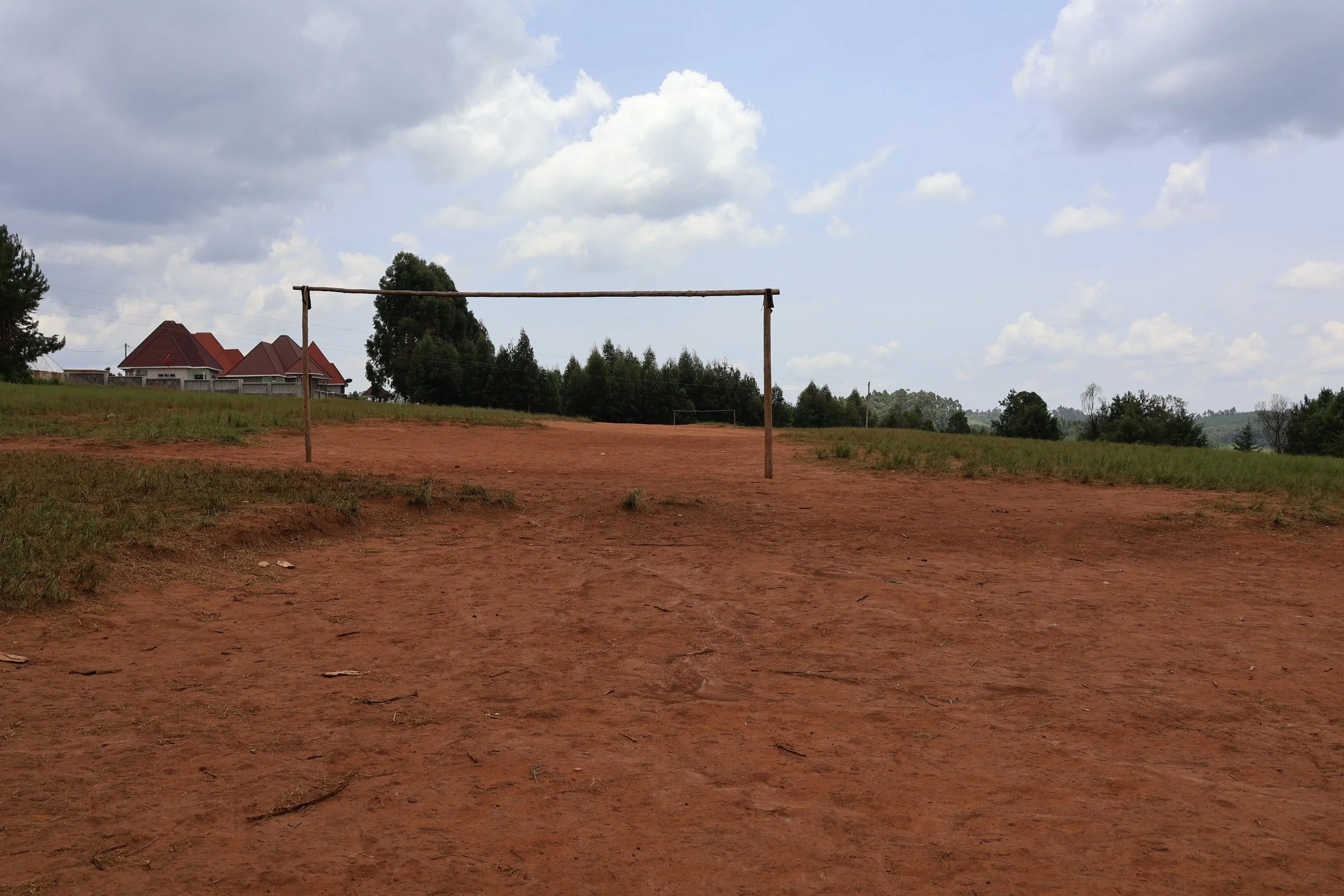  Our (very) slanted soccer field 
