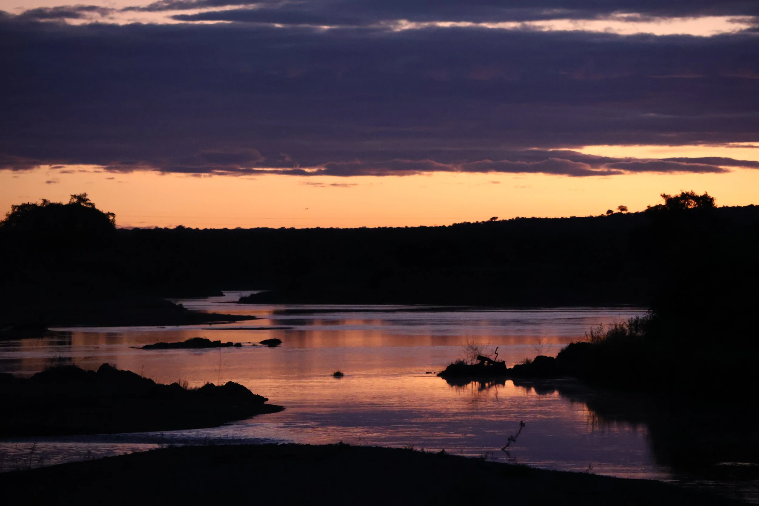  Sunset on the Ruaha River 