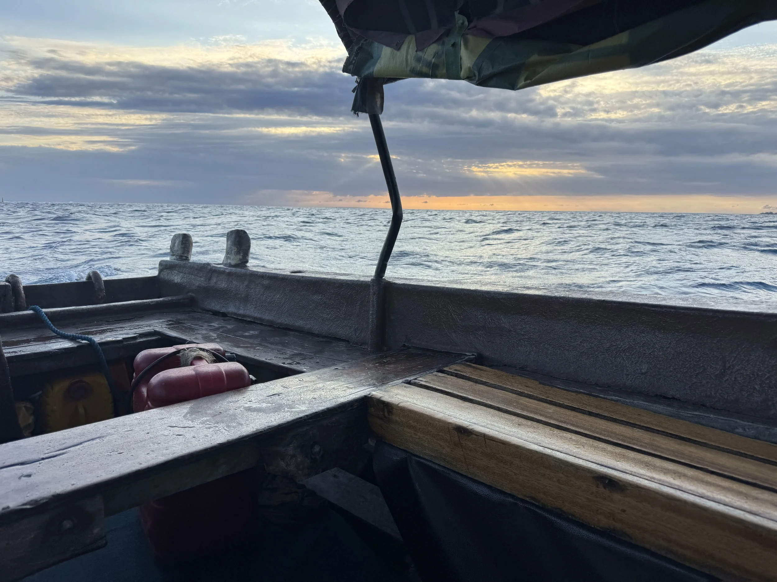  Sunset over the Indian Ocean 