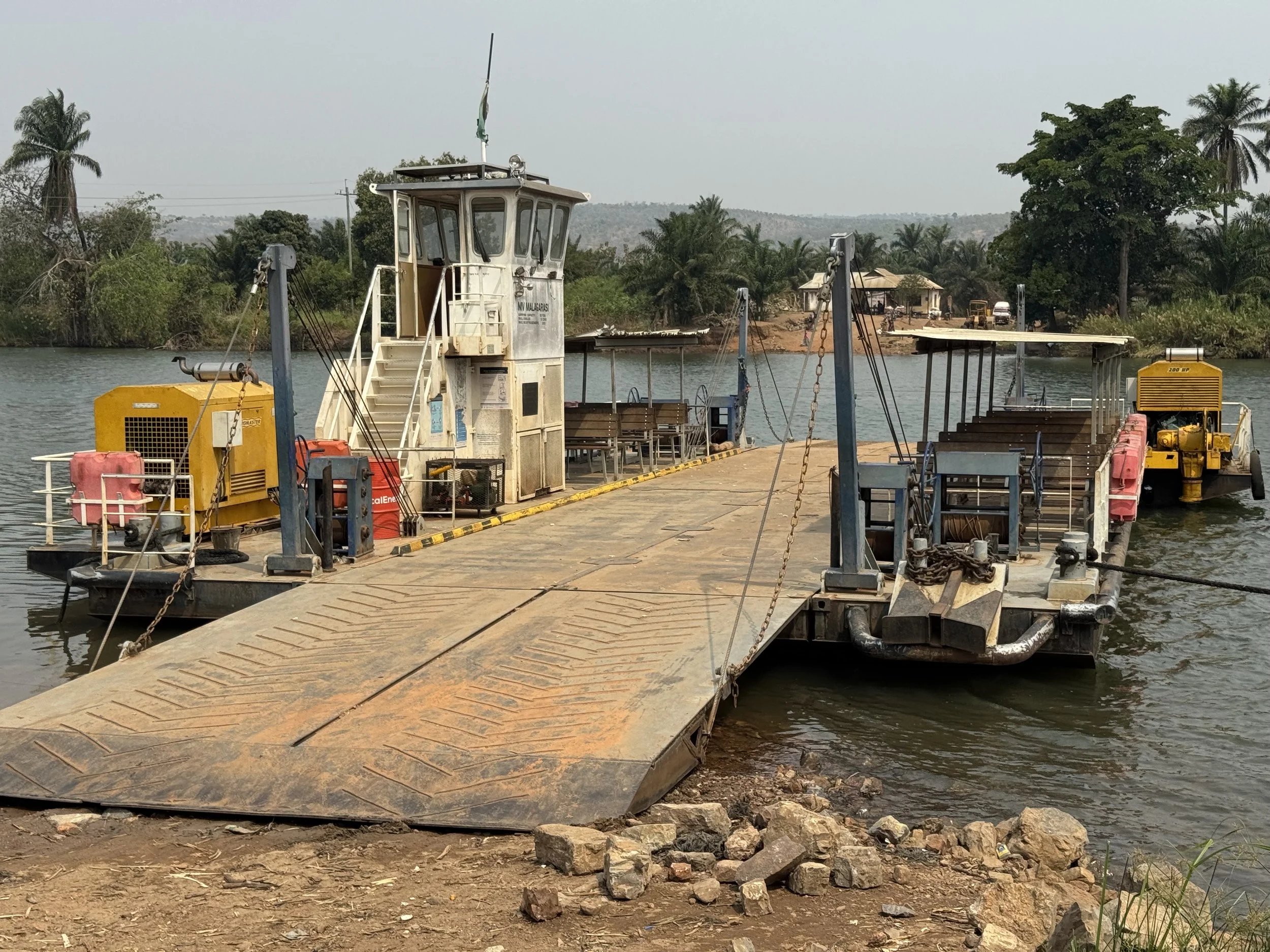  Our ferry on the way to Mahale 