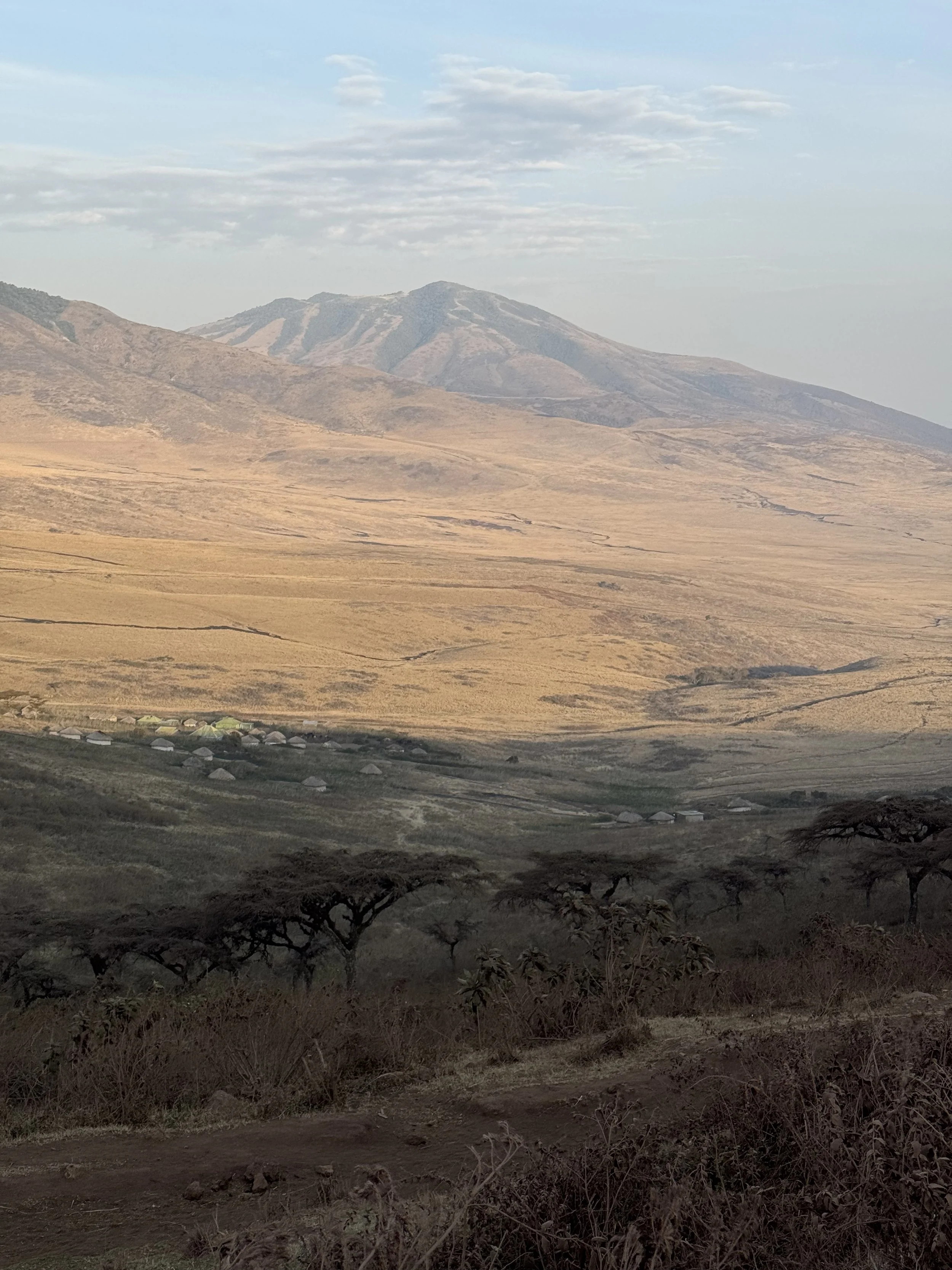  A Maasai village 