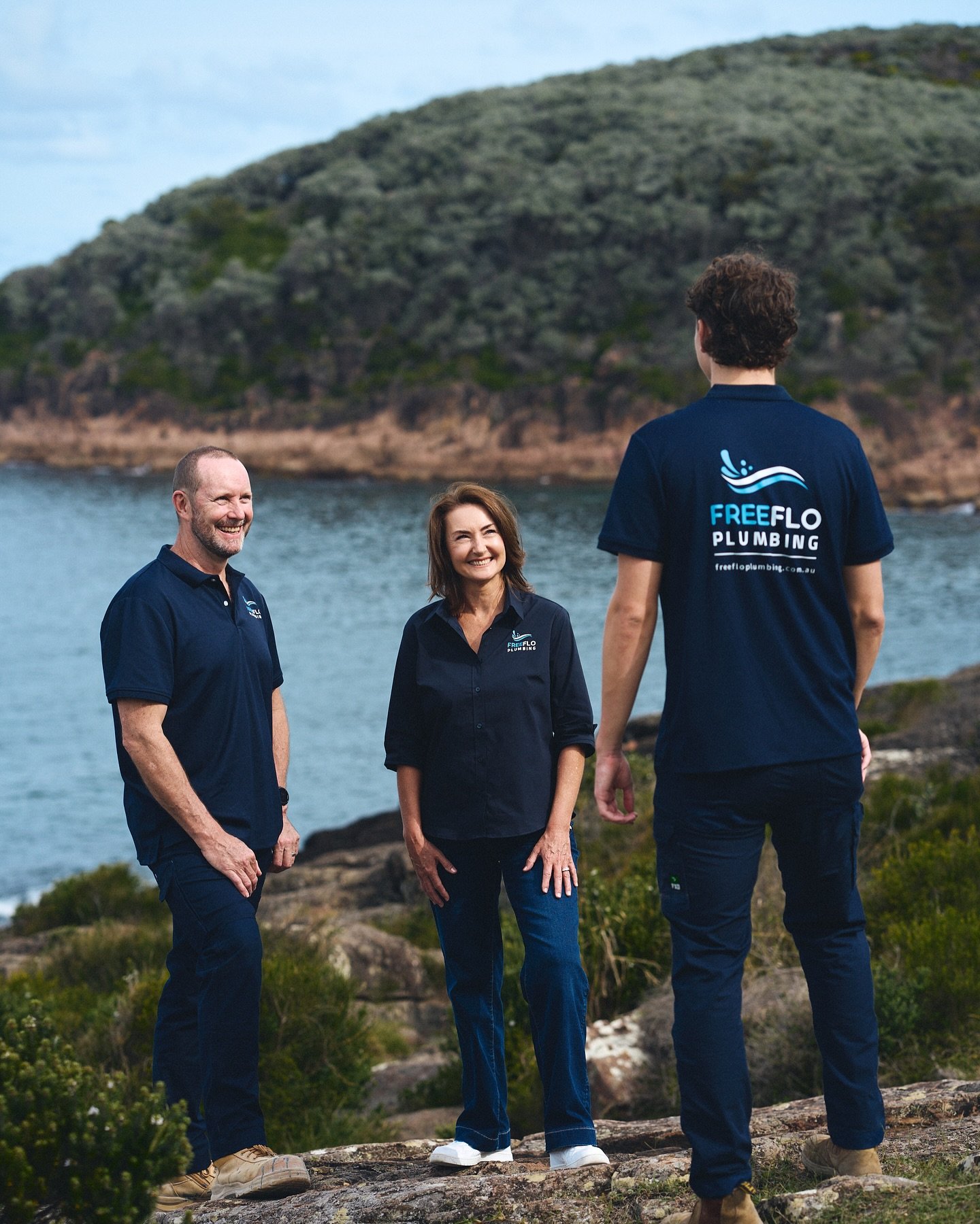 We recently did a shoot for Sam, Matt &amp; Sage who are soon to launch their new business - FreeFlo Plumbing.

The brief was to get some initial brand shots for the launch of their website and socials, that highlighted the beauty of their hometown a