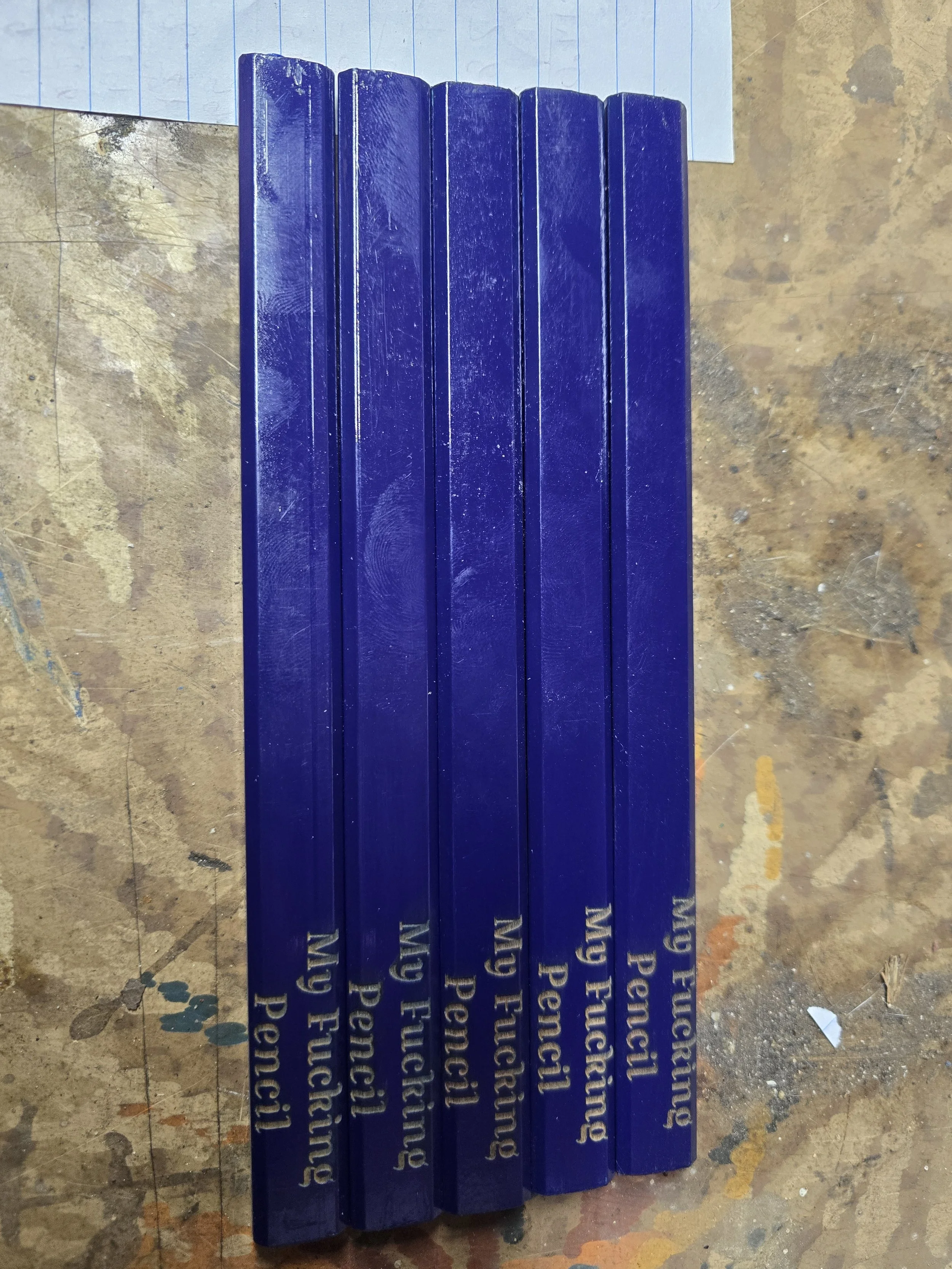 Custom Pencil Engravings