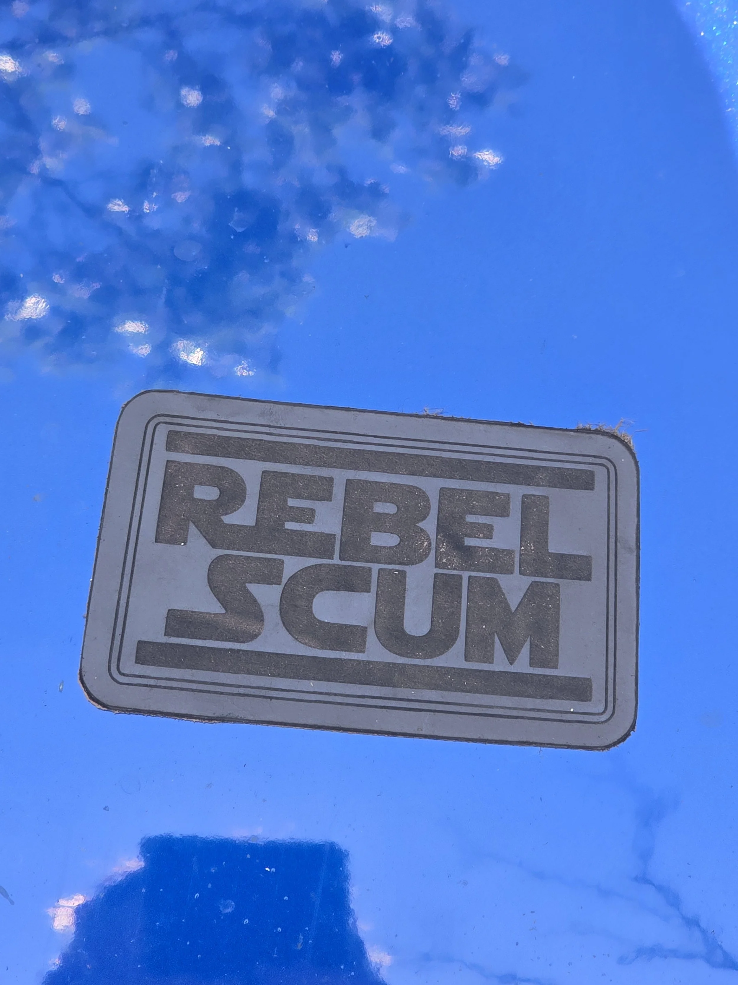 Rebel Scum Leather patch