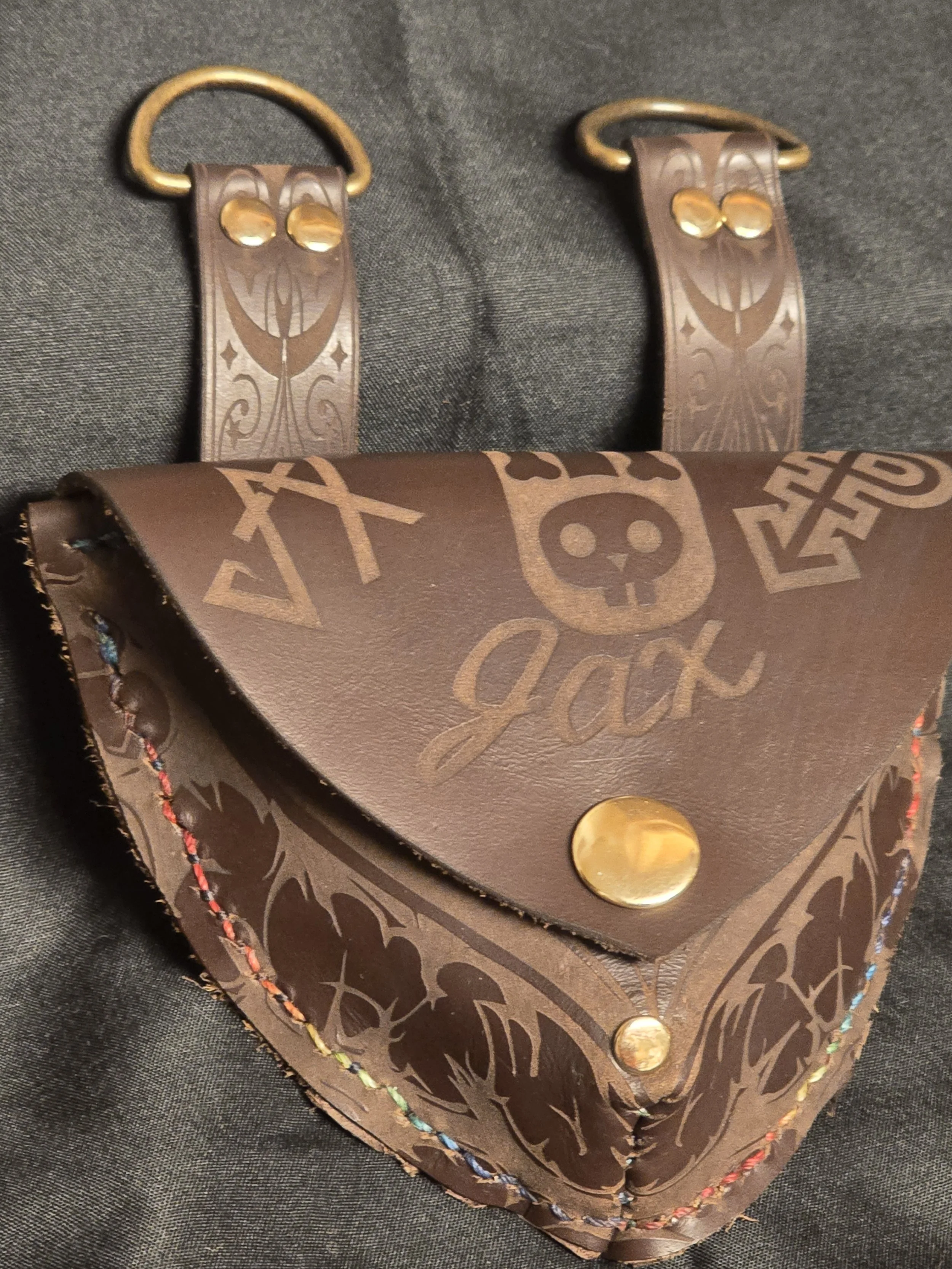 Foraging pouch made for a friend
