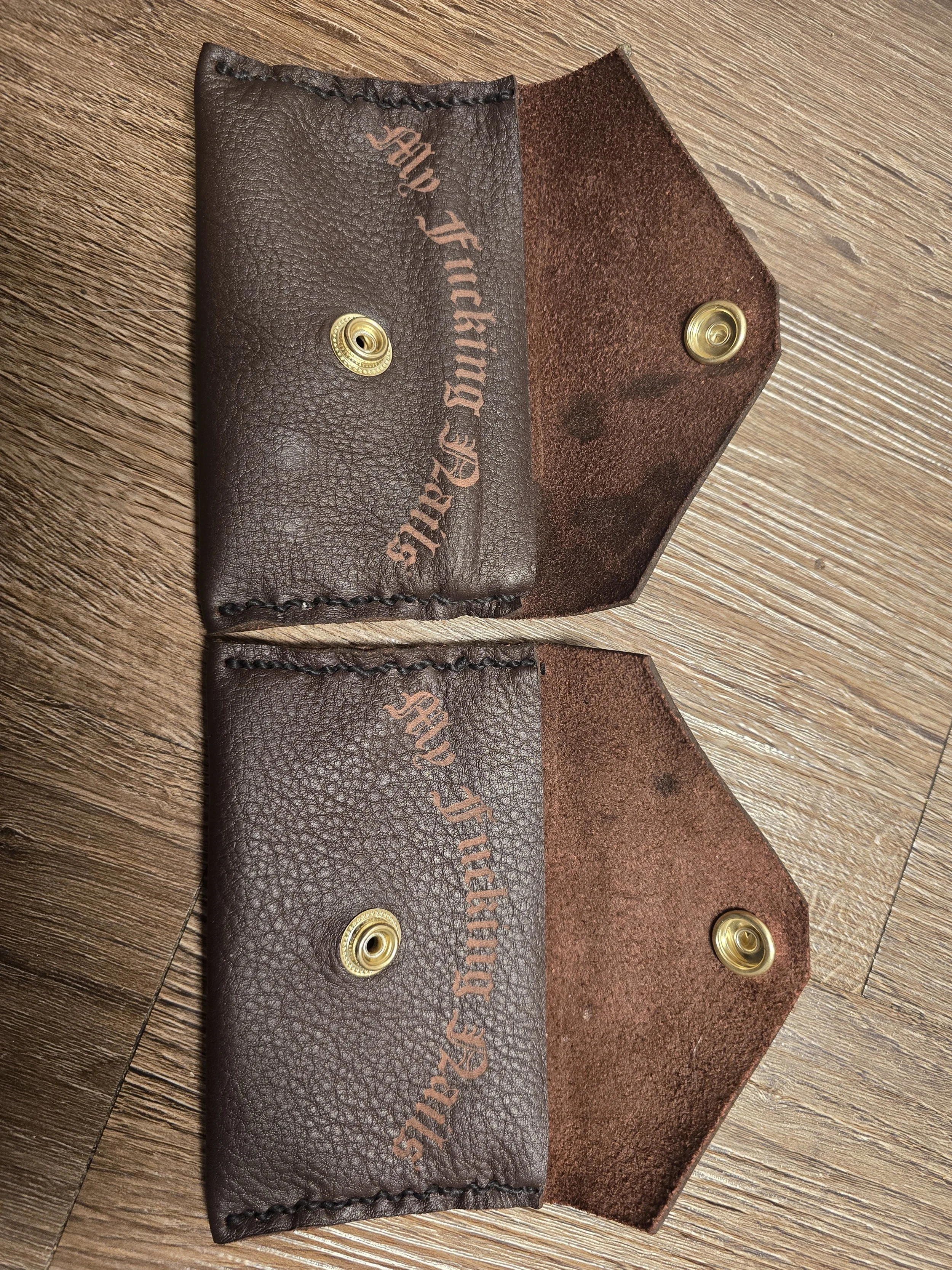 Nail pouches made for my brother