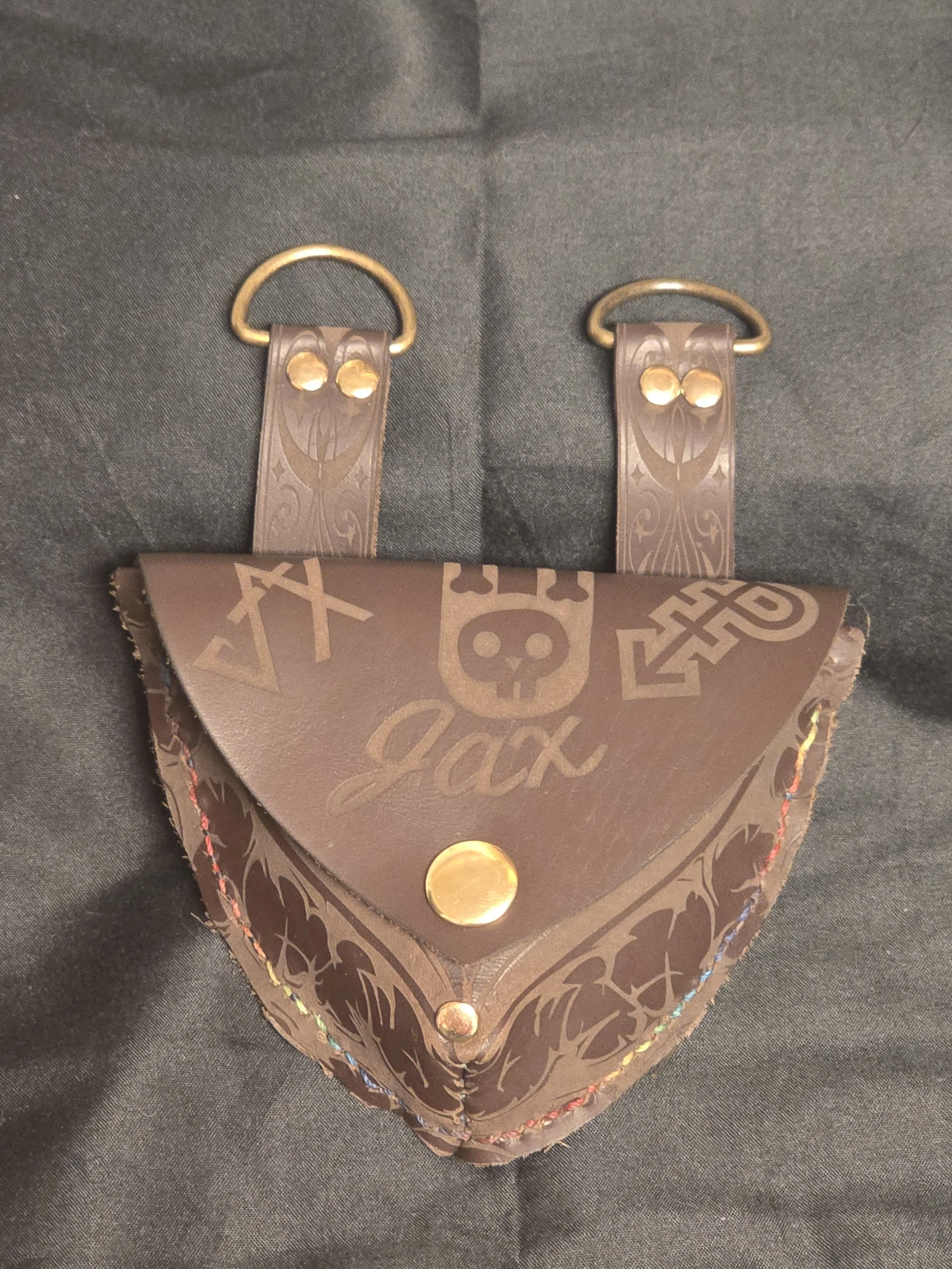 Foraging pouch made for a friend