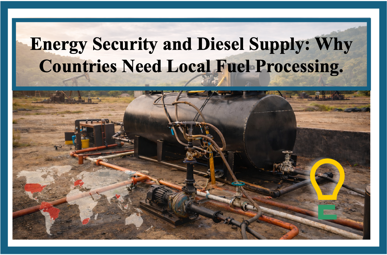 Energy Security and Diesel Supply: Why Countries Need Local Fuel Processing