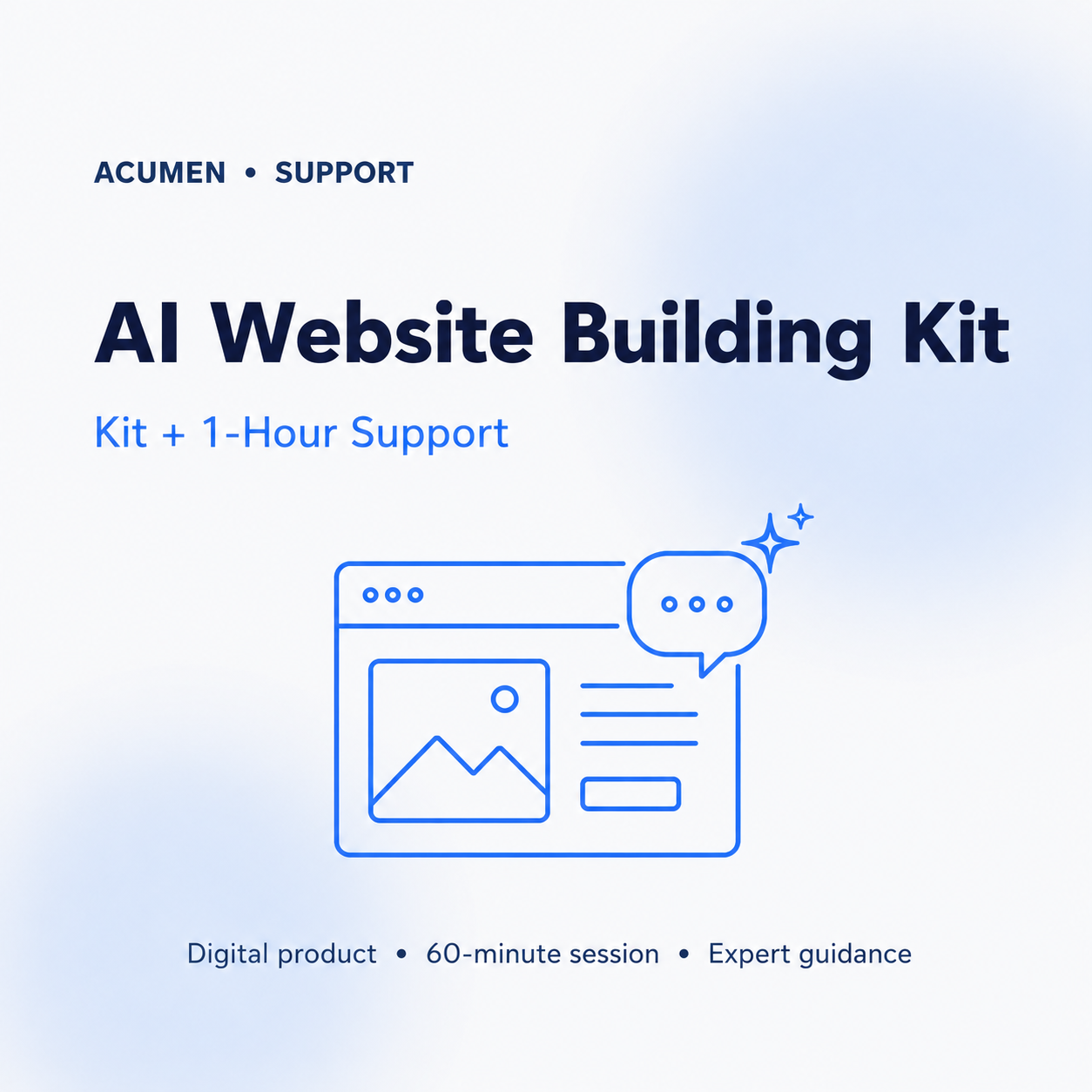 AI Website Building Kit + 1-Hour Support