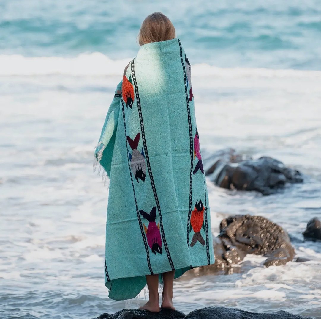 Mexican Thunderbird Yoga Blanket