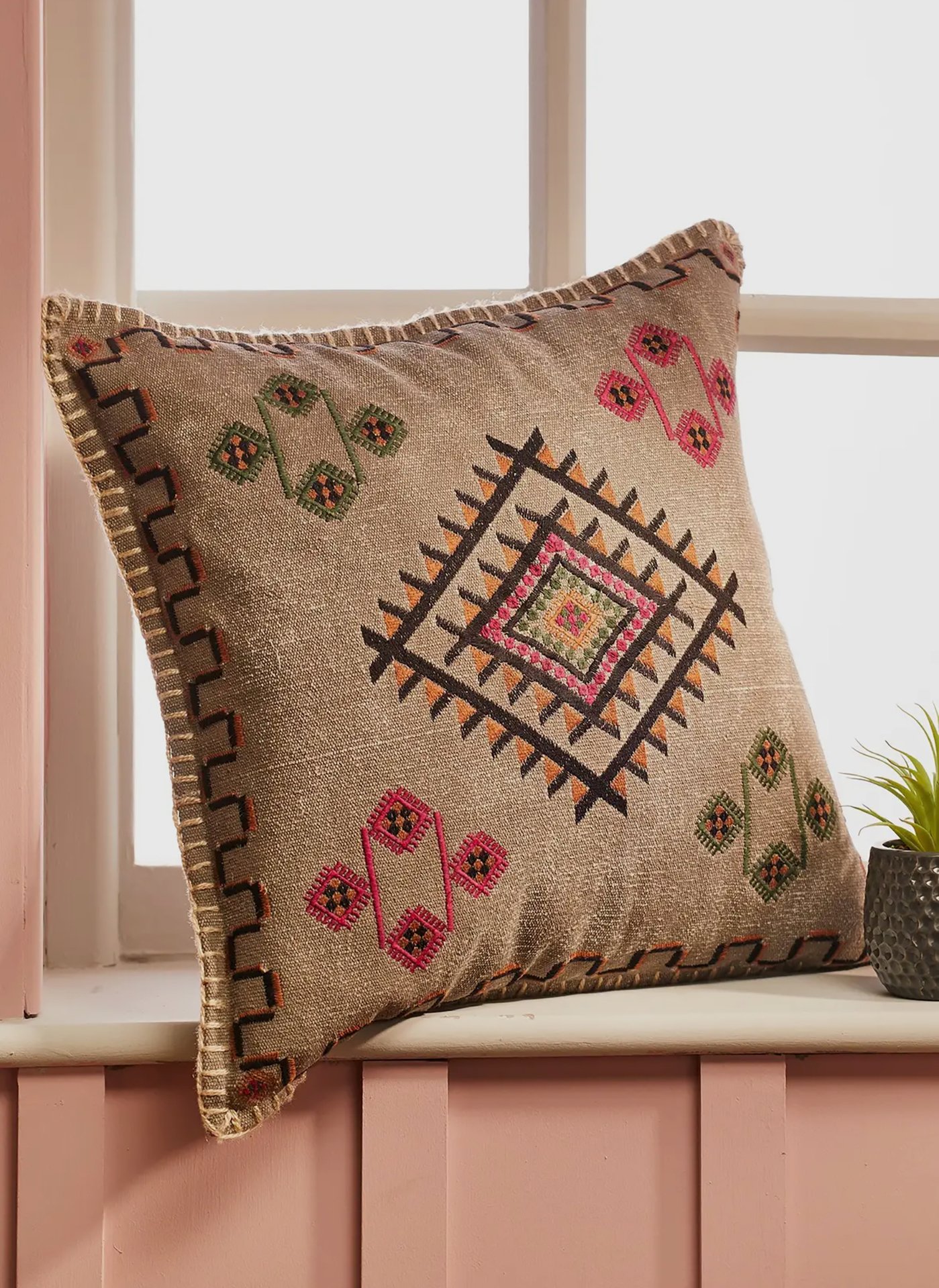 Stone-Washed Cushions