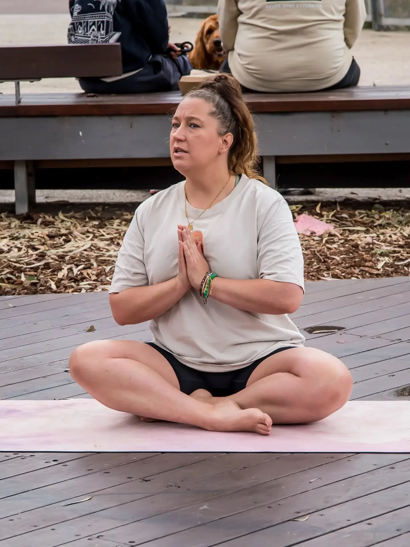 Namaste 🤍✨

As this year closes, I don&rsquo;t want to wrap it up neatly.
I want to honour what it actually took 🕯️

The days you came carrying grief.
The nights your body didn&rsquo;t sleep 🌙
The moments you lay on the mat and finally stopped pre