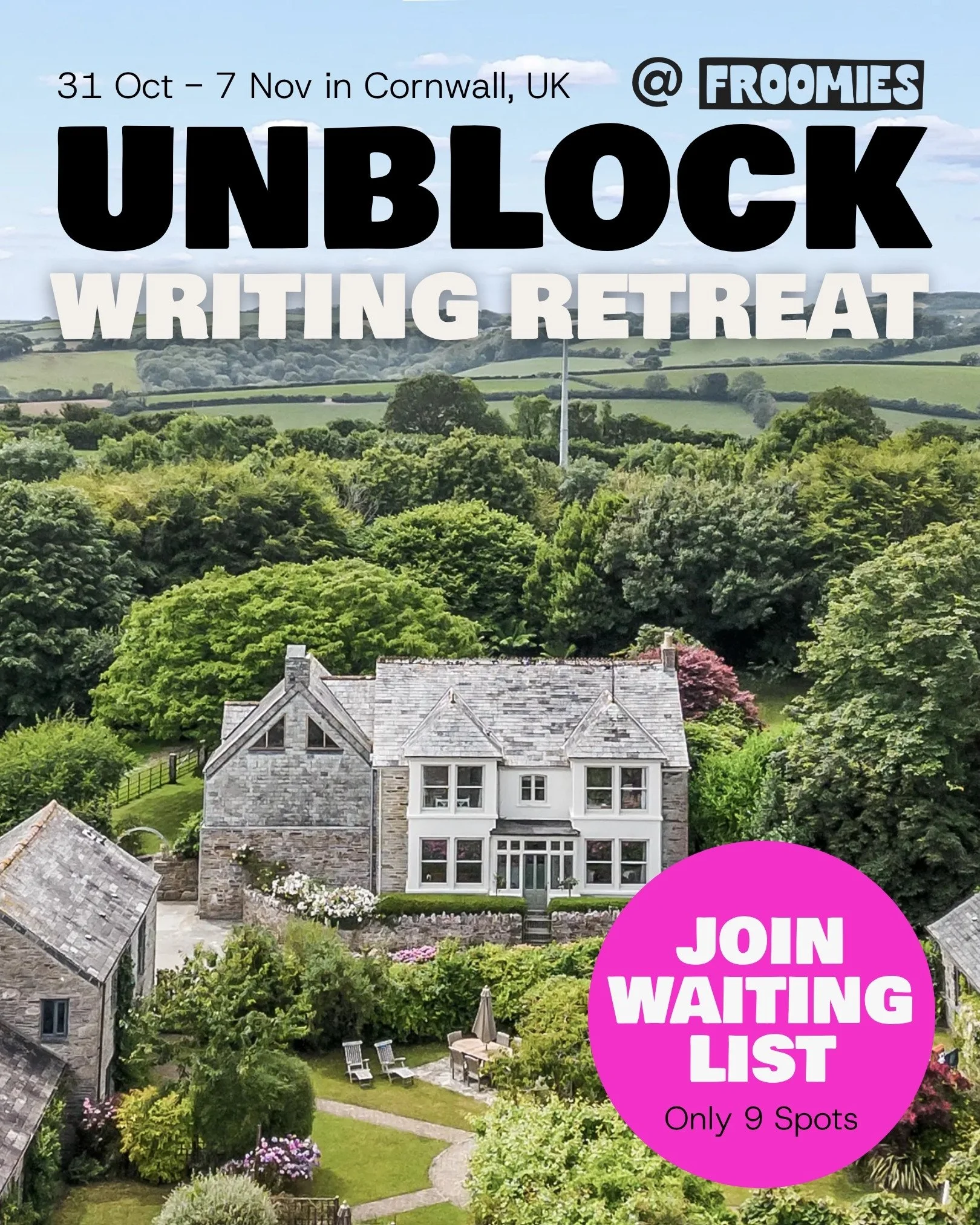 UNBLOCK: A Writing Retreat in Cornwall