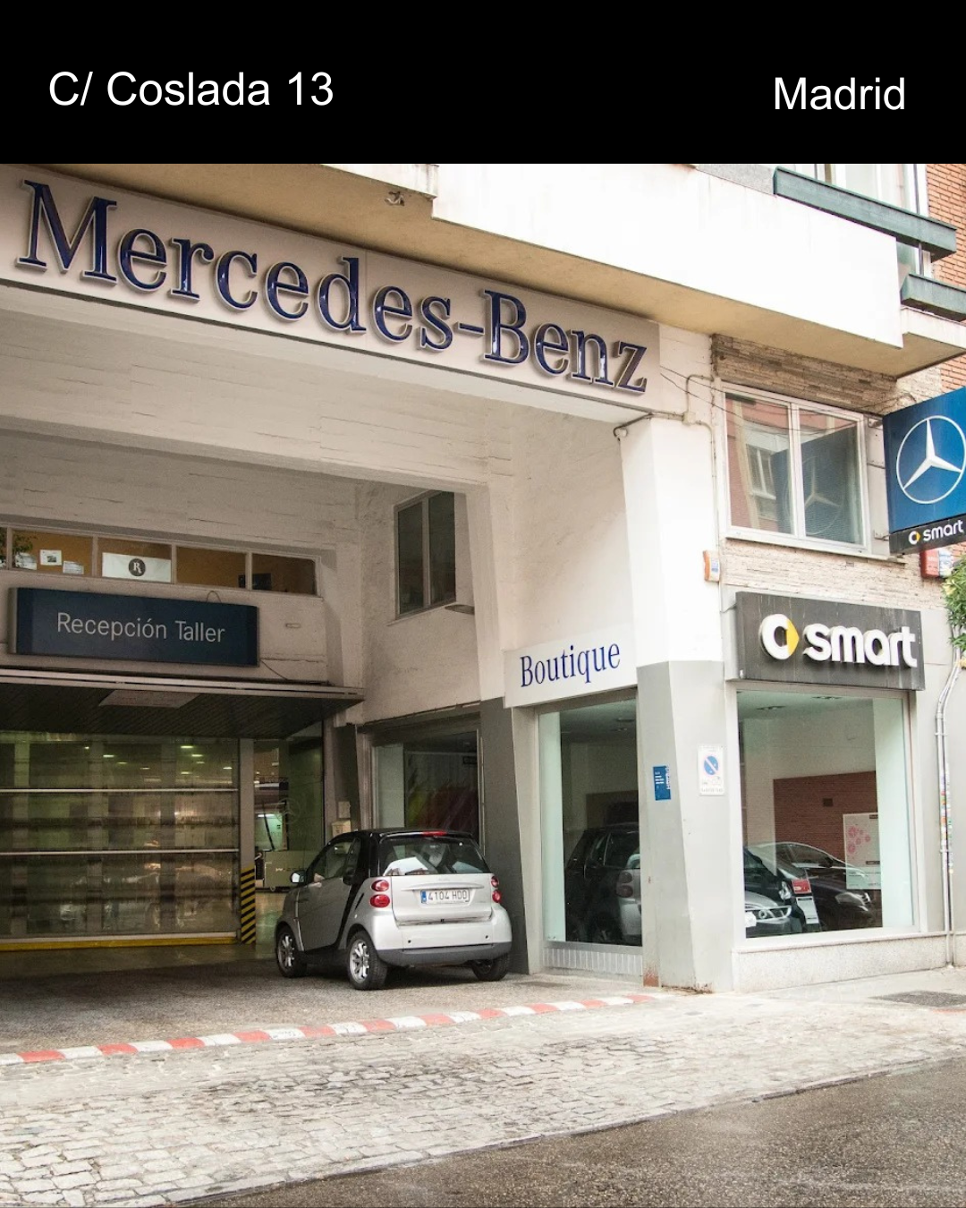 Taller oficial Mercedes Benz

Superficie total de 1.500m2