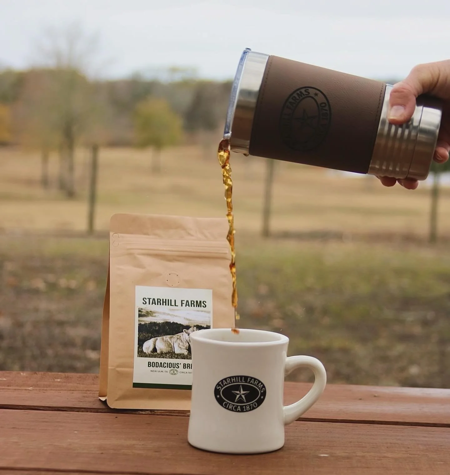 Be fueled ☕️
 
Fuel yourself properly with some of our very own bodacious brew coffee beans! You can also get a matching custom starhill farms mug to make it the perfect combo! You can find both and more in our shop!! #starhillfarms #starhill #coffee