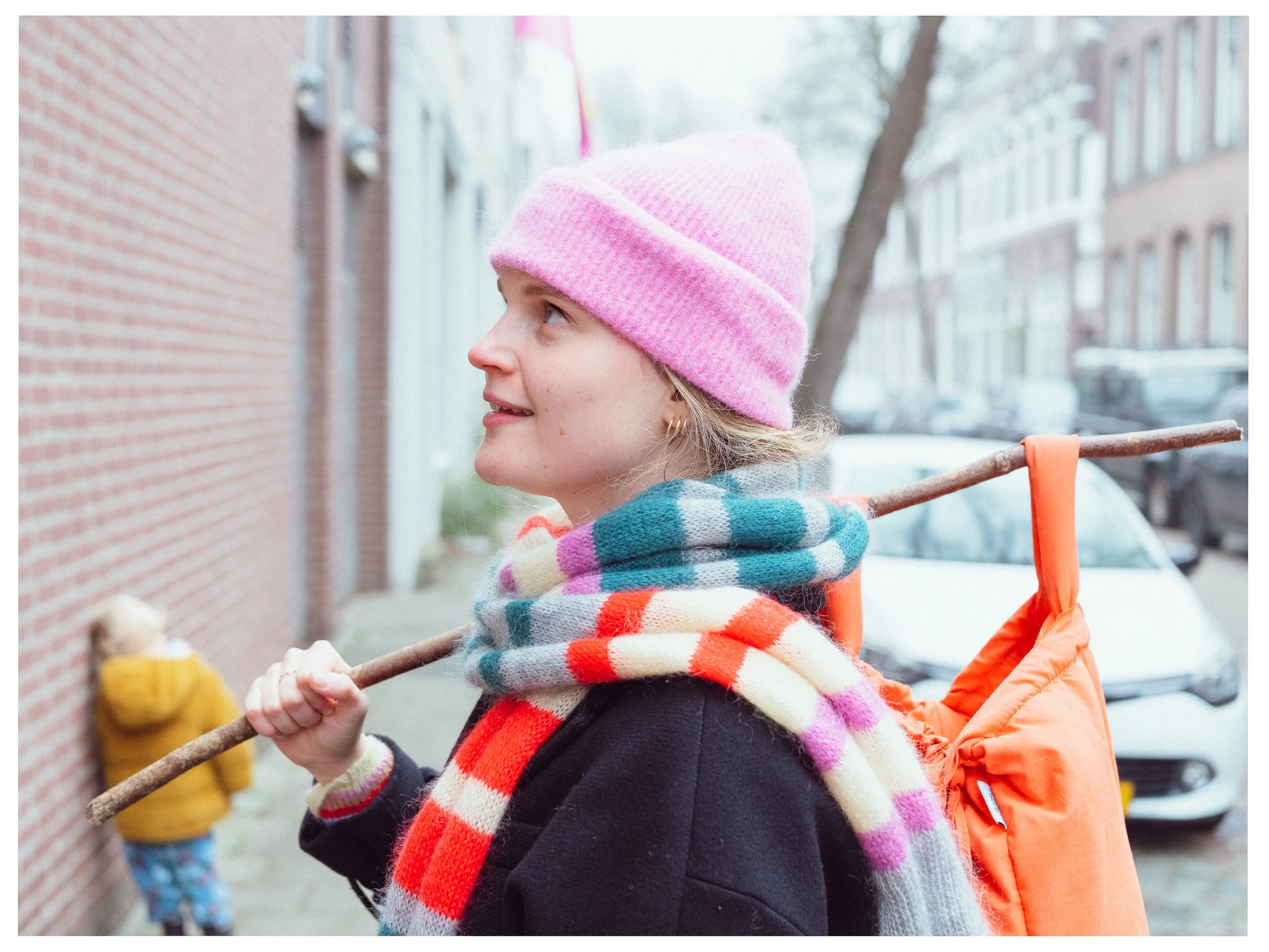 Documentair portret van familie in Den Bosch, gefotografeerd door Jan Gradje Vollebergh