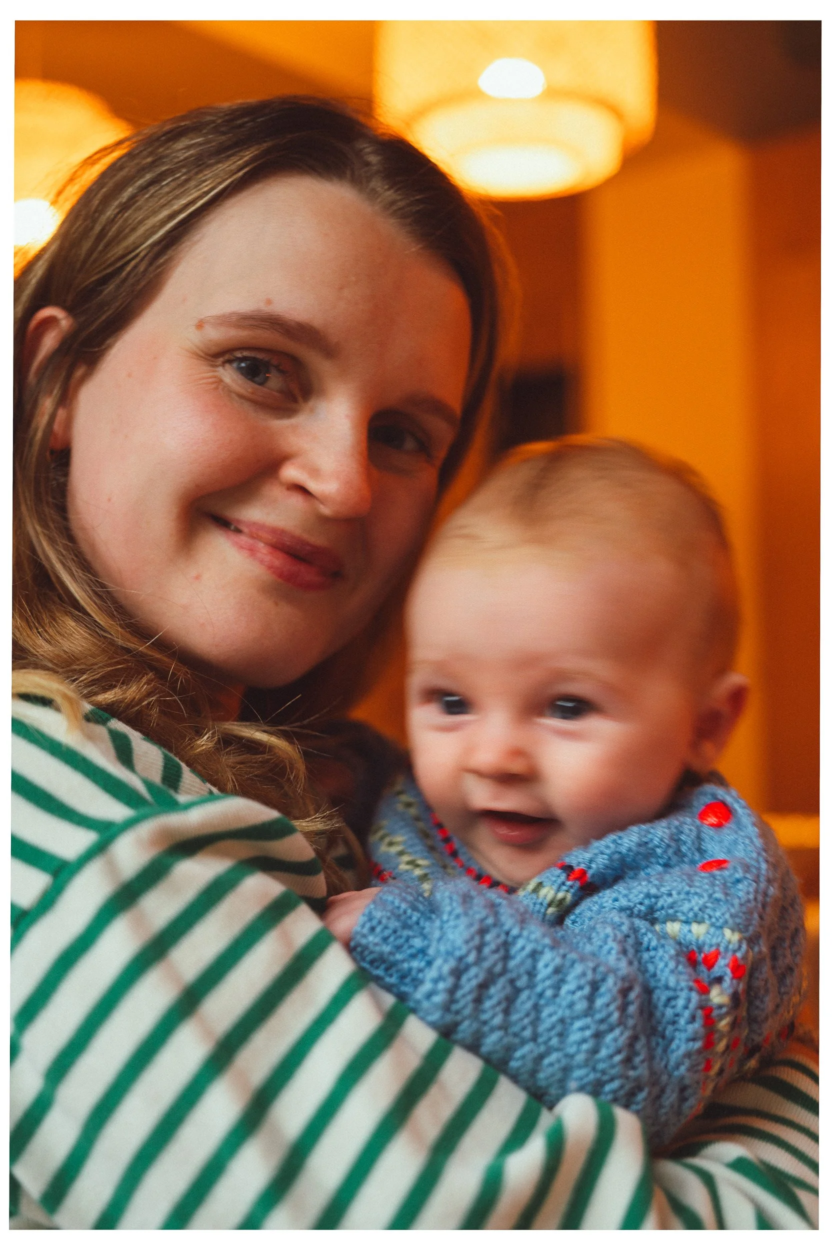 Documentair portret van familie in Den Bosch, gefotografeerd door Jan Gradje Vollebergh