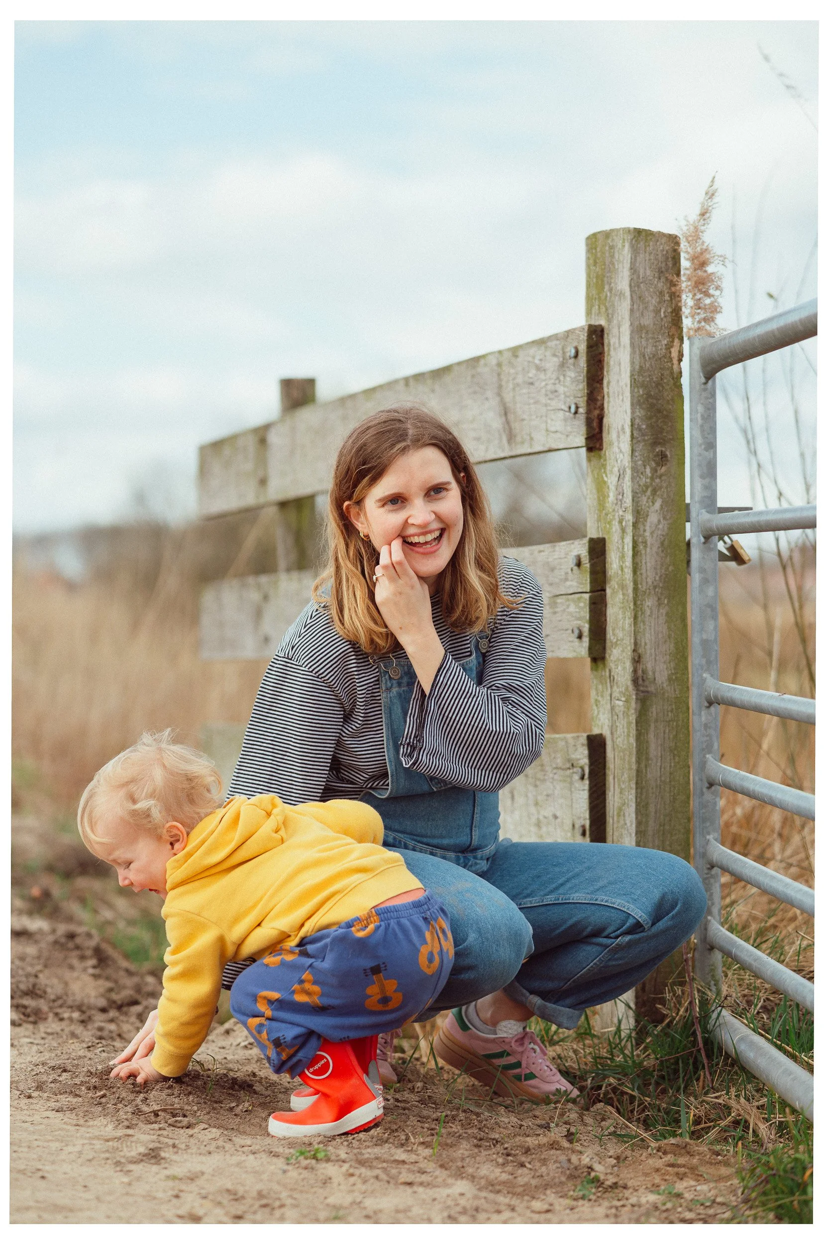 Documentair portret van familie in Den Bosch, gefotografeerd door Jan Gradje Vollebergh