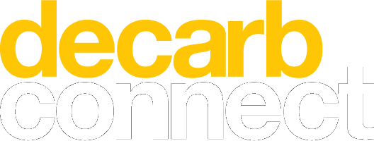 Decarb Connect logo for its feature in the June 2026 Green Sustainability Magazine.