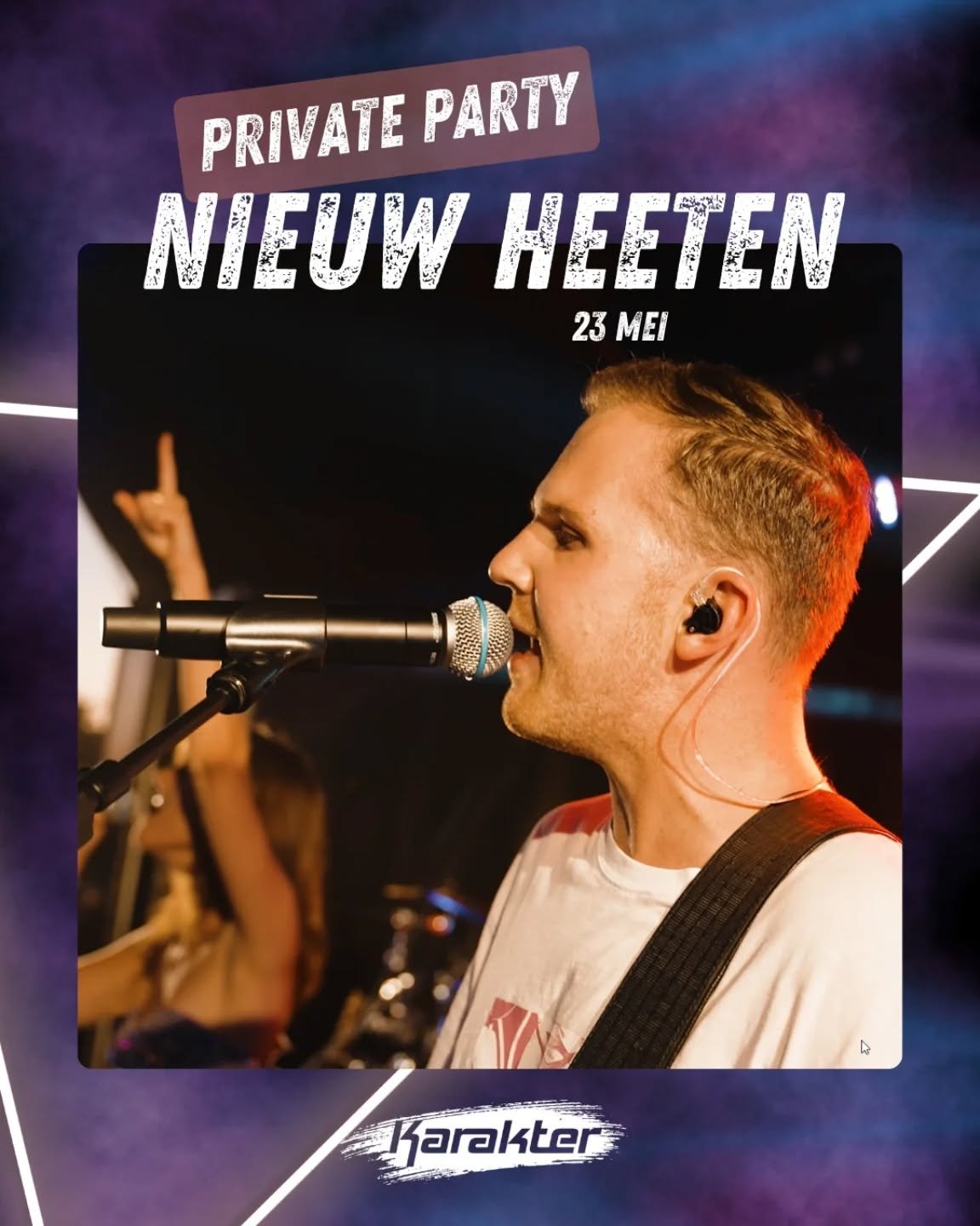 Morgen gaan we los in 𝗡𝗶𝗲𝘂𝘄 𝗛𝗲𝗲𝘁𝗲𝗻 op een besloten feest! Let's gooo 🪩✨️

𝘍𝘦𝘦𝘴𝘵𝘫𝘦 𝘮𝘦𝘵 𝘒𝘢𝘳𝘢𝘬𝘵𝘦𝘳?🔥
🗓 @burovoormuziek
🌐 www.karakterdeband.nl
🎛 B&amp;B

#feestband #coverband #feestmetkarakter