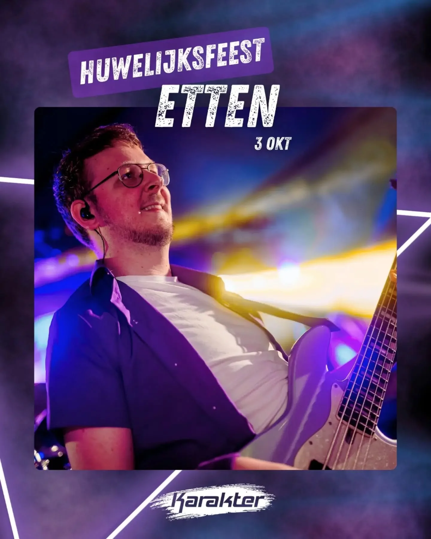 Morgen gaan we weer een heerlijk feest bouwen in Etten!🎉 Wij hebben er weer grandioos veel zin in. Let's partyy 🔥🤩

𝘍𝘦𝘦𝘴𝘵𝘫𝘦 𝘮𝘦𝘵 𝘒𝘢𝘳𝘢𝘬𝘵𝘦𝘳?🔥
🗓 @burovoormuziek
🌐 www.karakterdeband.nl
🎛 B&amp;B

#feestband #coverband  #feestmetk