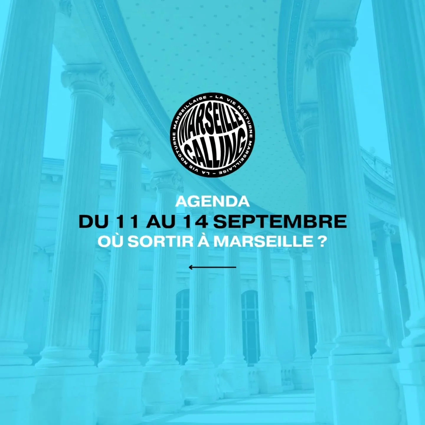 🌟 WEEK-END HOUSE &amp; TECHNO &Agrave; MARSEILLE &mdash; 11 &rarr; 14 SEPTEMBRE 2025 🌟

 La sc&egrave;ne &eacute;lectronique marseillaise s&rsquo;embrase ce week-end avec une avalanche de DJ sets House et Techno dans toute la ville 🔥

🎧DJs et