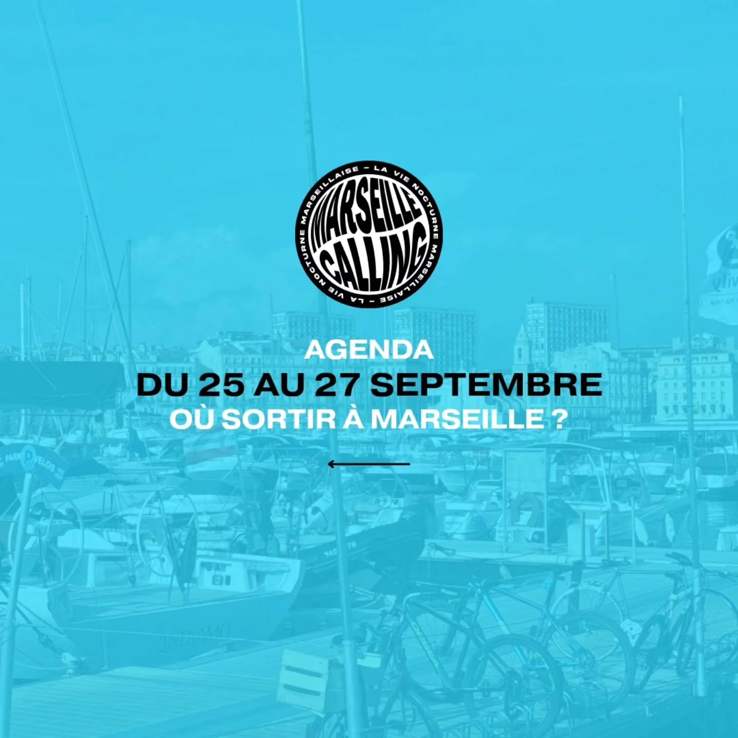 🌟 WEEK-END HOUSE &amp; TECHNO &Agrave; MARSEILLE &mdash; 25 &rarr; 27 SEPTEMBRE 2025 🌟

 La sc&egrave;ne &eacute;lectronique marseillaise s&rsquo;embrase ce week-end avec une avalanche de DJ sets House et Techno dans toute la ville 🔥

🎧DJs et