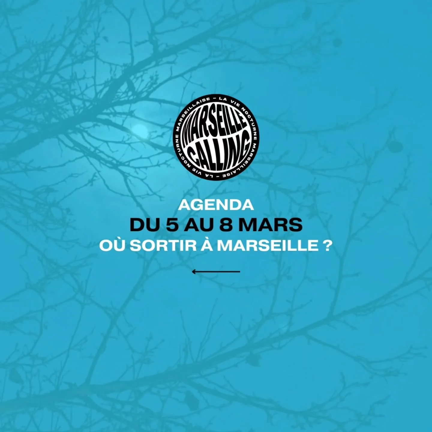 🌟 WEEK-END HOUSE &amp; TECHNO &Agrave; MARSEILLE &mdash; 5 &rarr; 8 MARS 2026 🌟

La sc&egrave;ne &eacute;lectronique marseillaise s&rsquo;embrase ce week-end avec une avalanche de DJ sets House et Techno dans toute la ville 🔥

🎧DJs et Artiste