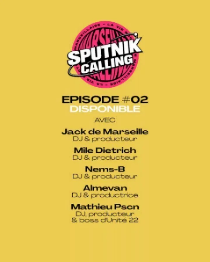 ⚡️ SPUTNIK CALLING #02 &mdash; LE TALK-SHOW⚡️

Ce qui se passe autour de cette table ne ressemble &agrave; aucun format classique.

Pour ce second &eacute;pisode, cinq invit&eacute;s aux profils compl&eacute;mentaires se sont r&eacute;unis pour u