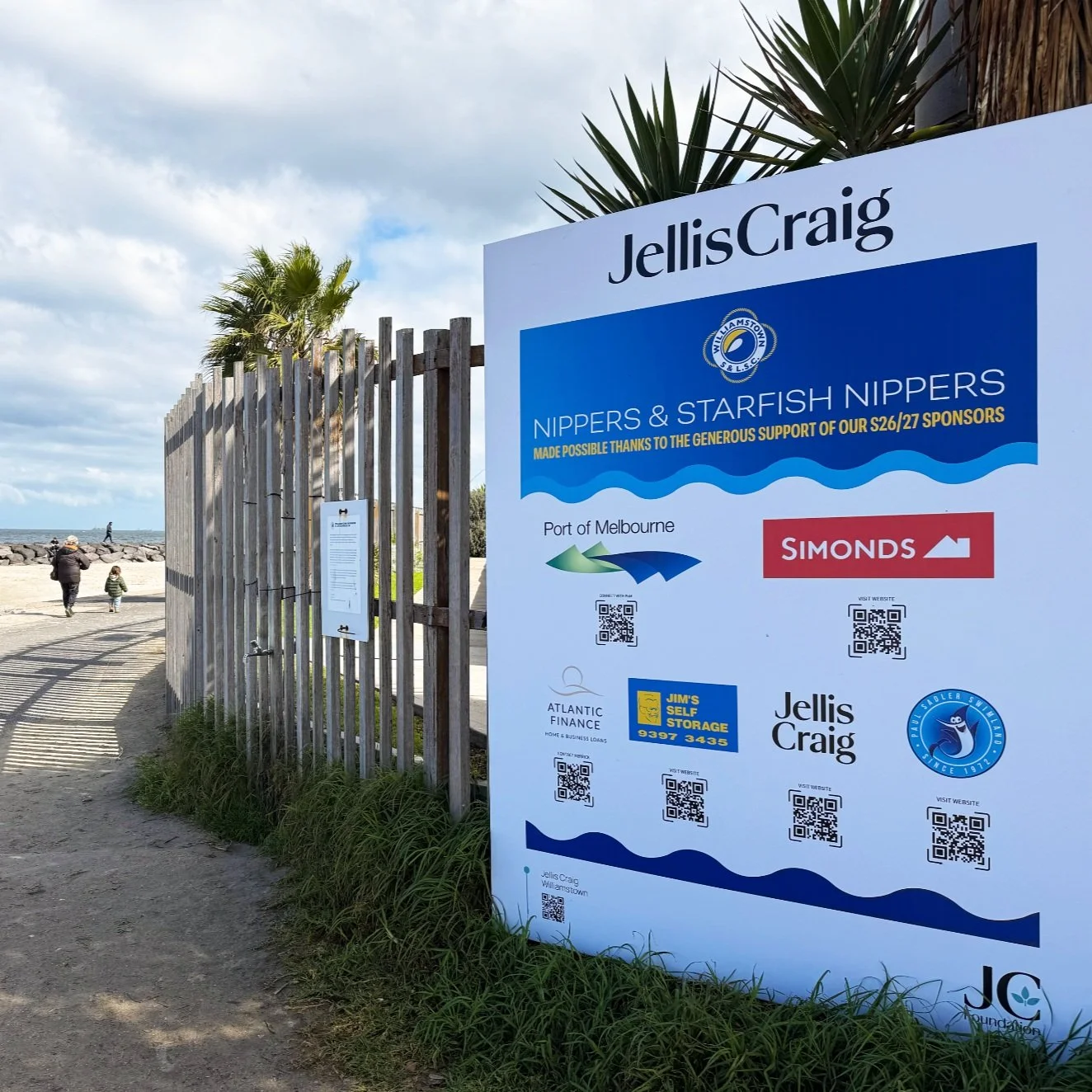 WSLSC is proud to announce our incredible sponsors for Season 26/27! 

Port of Melbourne (Gold Sponsor)
Simonds Homes (Silver Sponsor)
Jellis Craig (Bronze)
Atlantic Finance (Bronze)
Jim's Self Storage (Bronze)
Paul Sadler Swimland (Bronze)

We are s