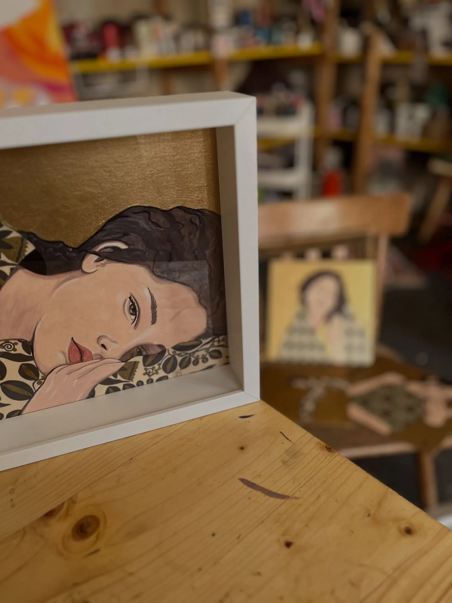 My mini Serie is taking shape. 25x25. #gold #wien #vienna #serie #miniserie #wiener #wienerin