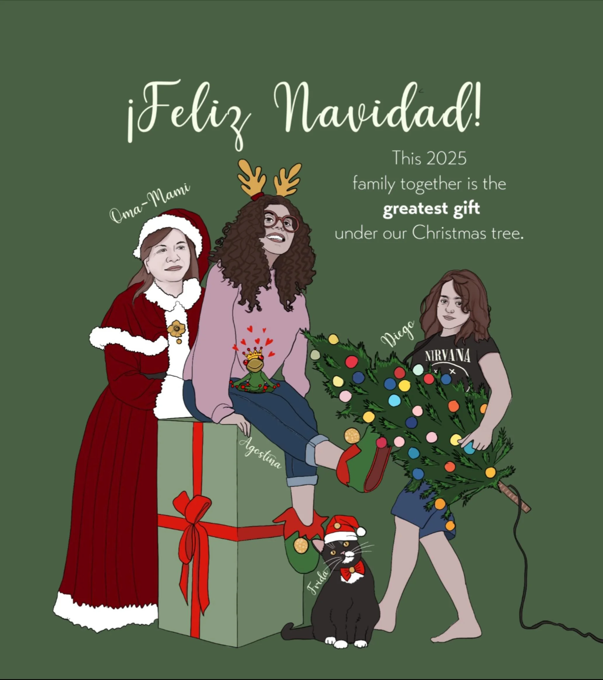 This year I am beyond excited! 
🎄Not Santa, but my Mami is coming to town!!! 🎄
We are just 2 weeks away from her visit and I can hardly keep my emotions together&hellip;. And I have the house already fully decorated! 😂
We are so thrilled that I ha