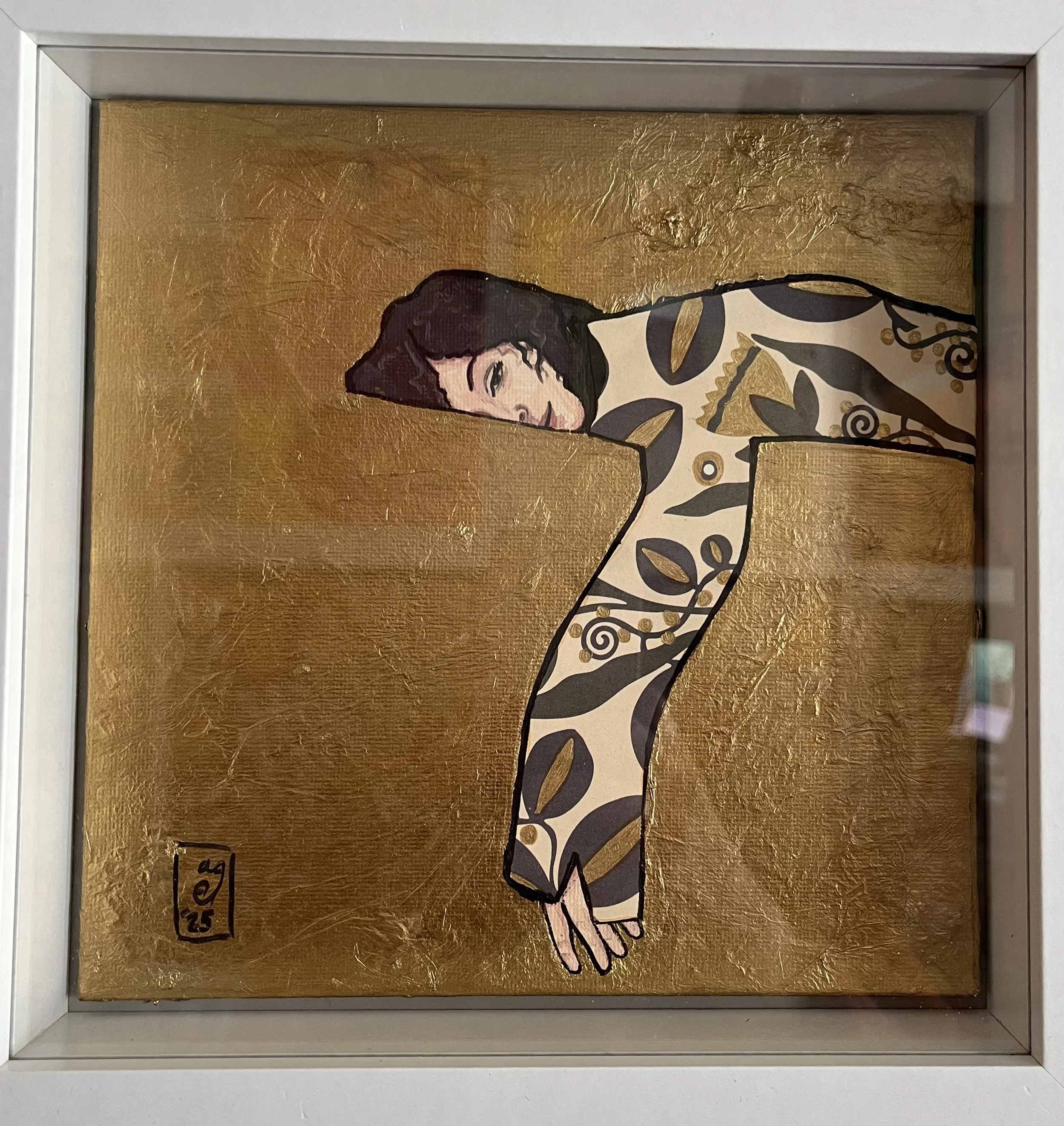Tired
Acrylic on canvas and mix media with frame
20x20
2025
350 €