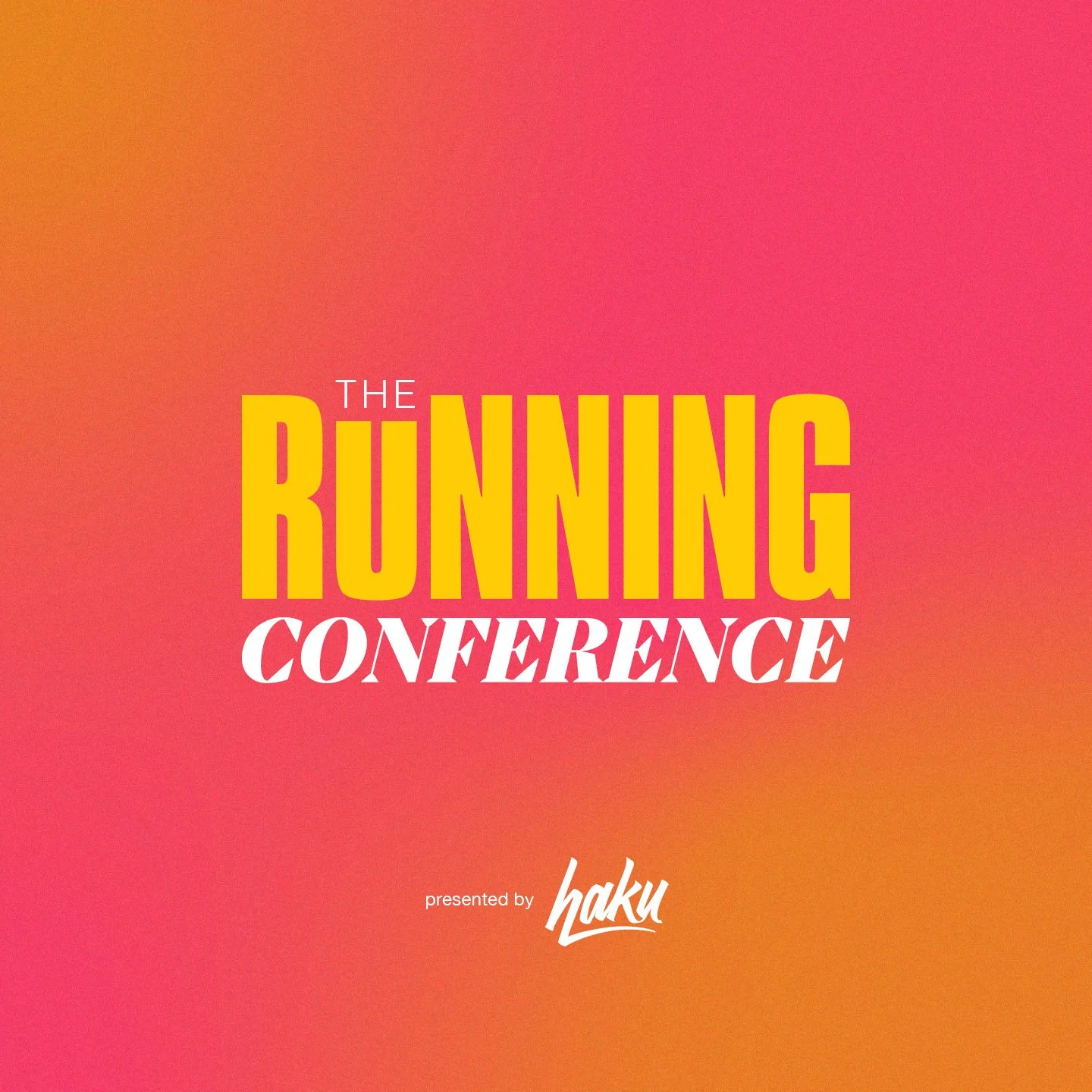The Running Conference presented by haku