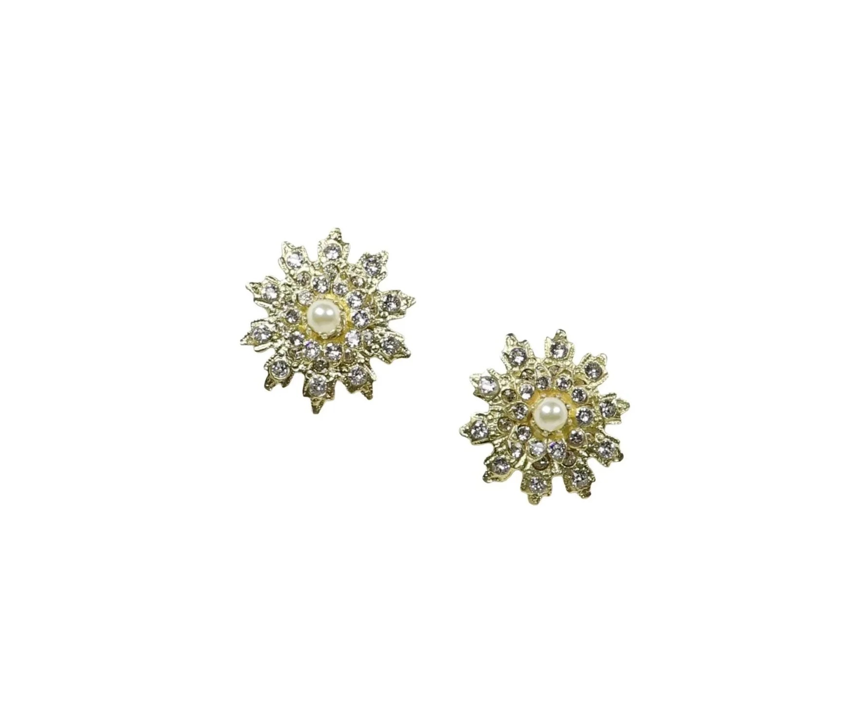 PEARL GOLD EARRING