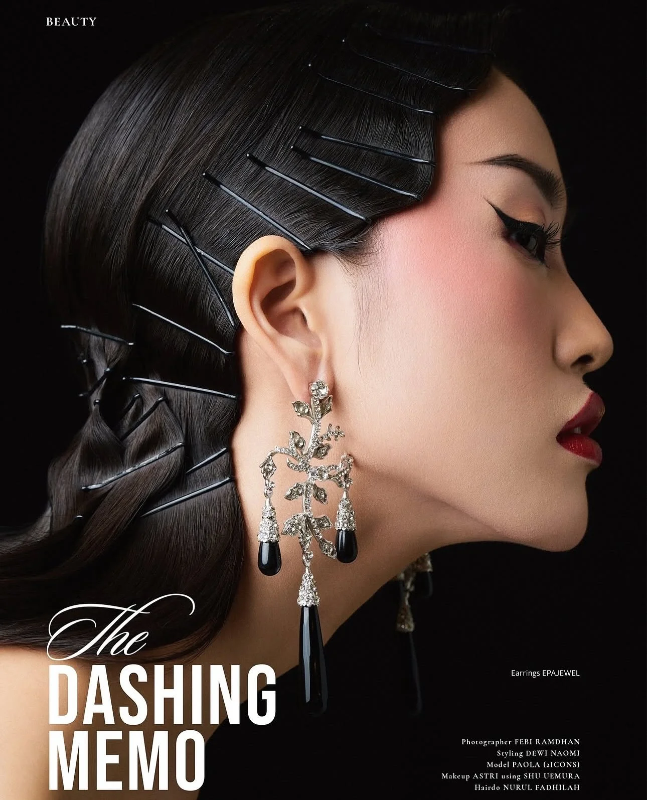 #epajewel for @highendmagazineofficial The Dashing Memo
&mdash; @2icons 

Muse @paolaprayogo 
Photographer @febiramdhan 
MUA Astri @shuuemura 
Stylist @dewinaomii 
Hair Nurul @eternals.beauty