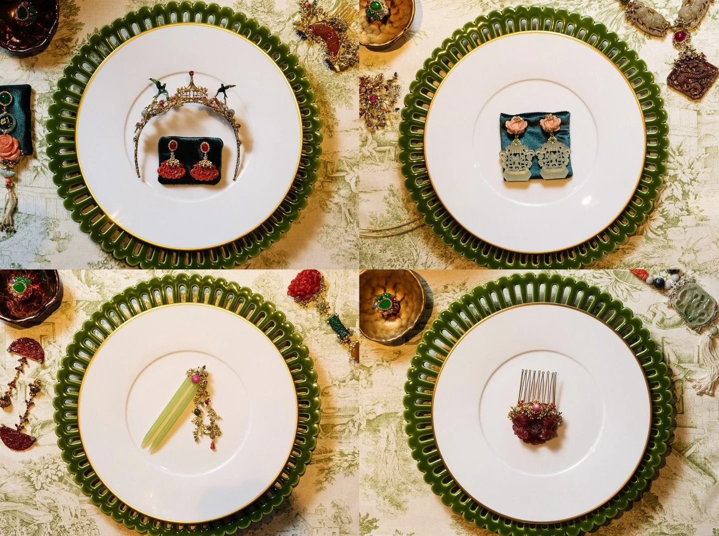 A treat for the eyes &mdash; Celestial Bloom is a bite of color, texture, and tradition. Crafted to be savored and adored. 

Celestial Bloom &mdash; launching this Friday the 23rd. 

Special mention to @conchita.home &amp; @javachic_flowerconcept for