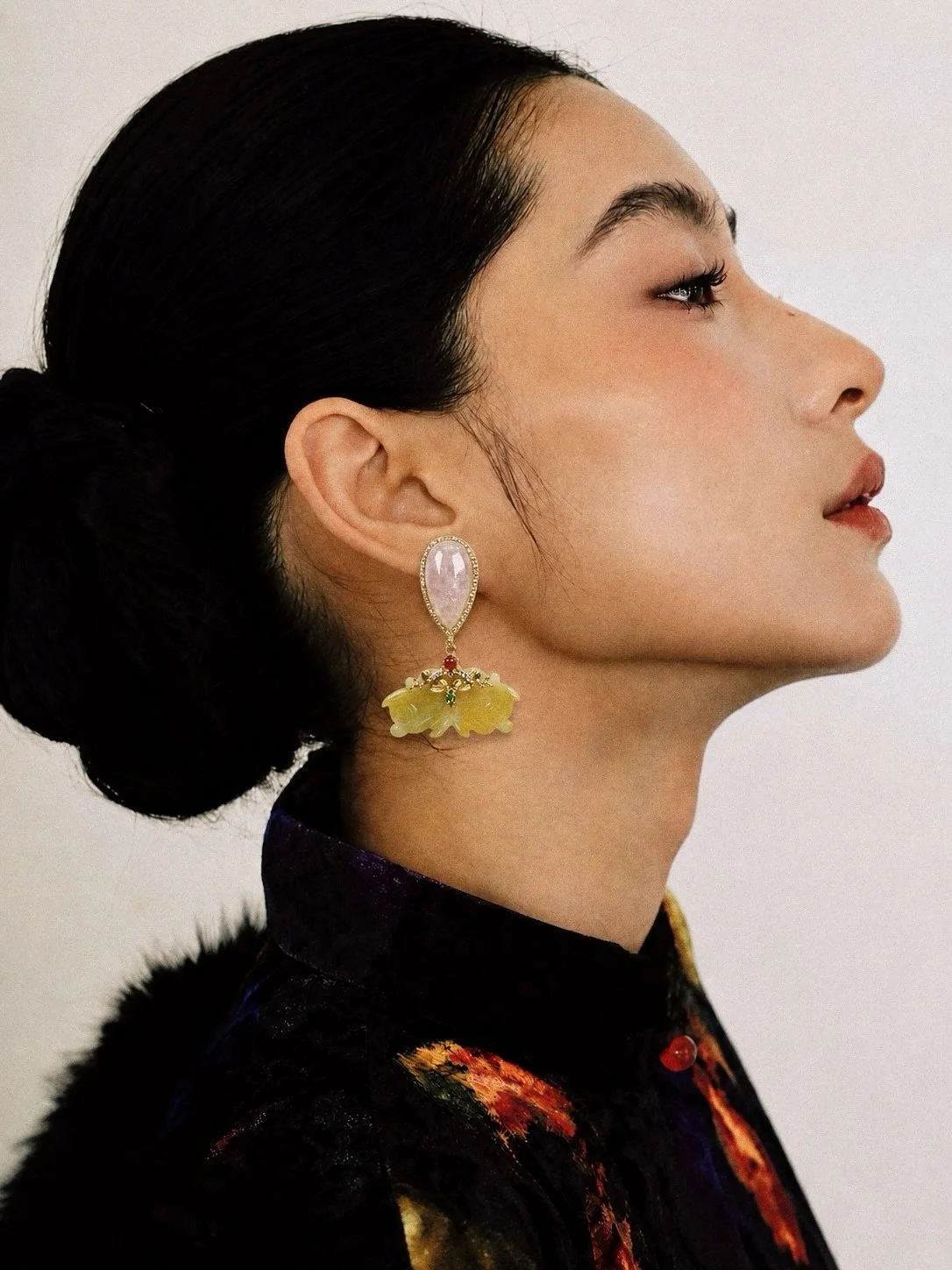 Femininely striking.

Soft blush rose jadeite and honey yellow jadeite brought together in a palette that feels warm, feminine, and timeless. 

#epajewel