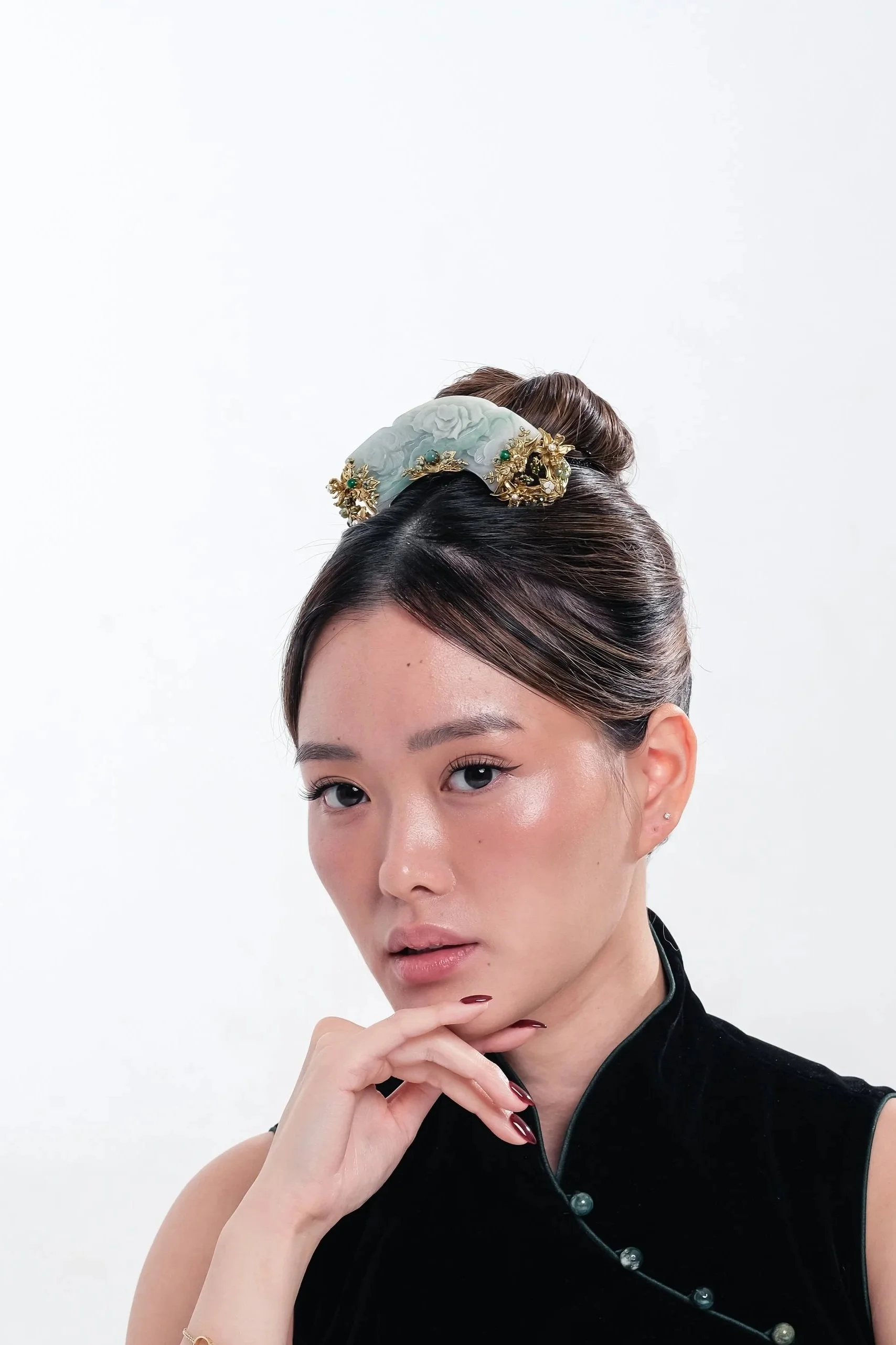 Celadon Jadeite Hairpiece