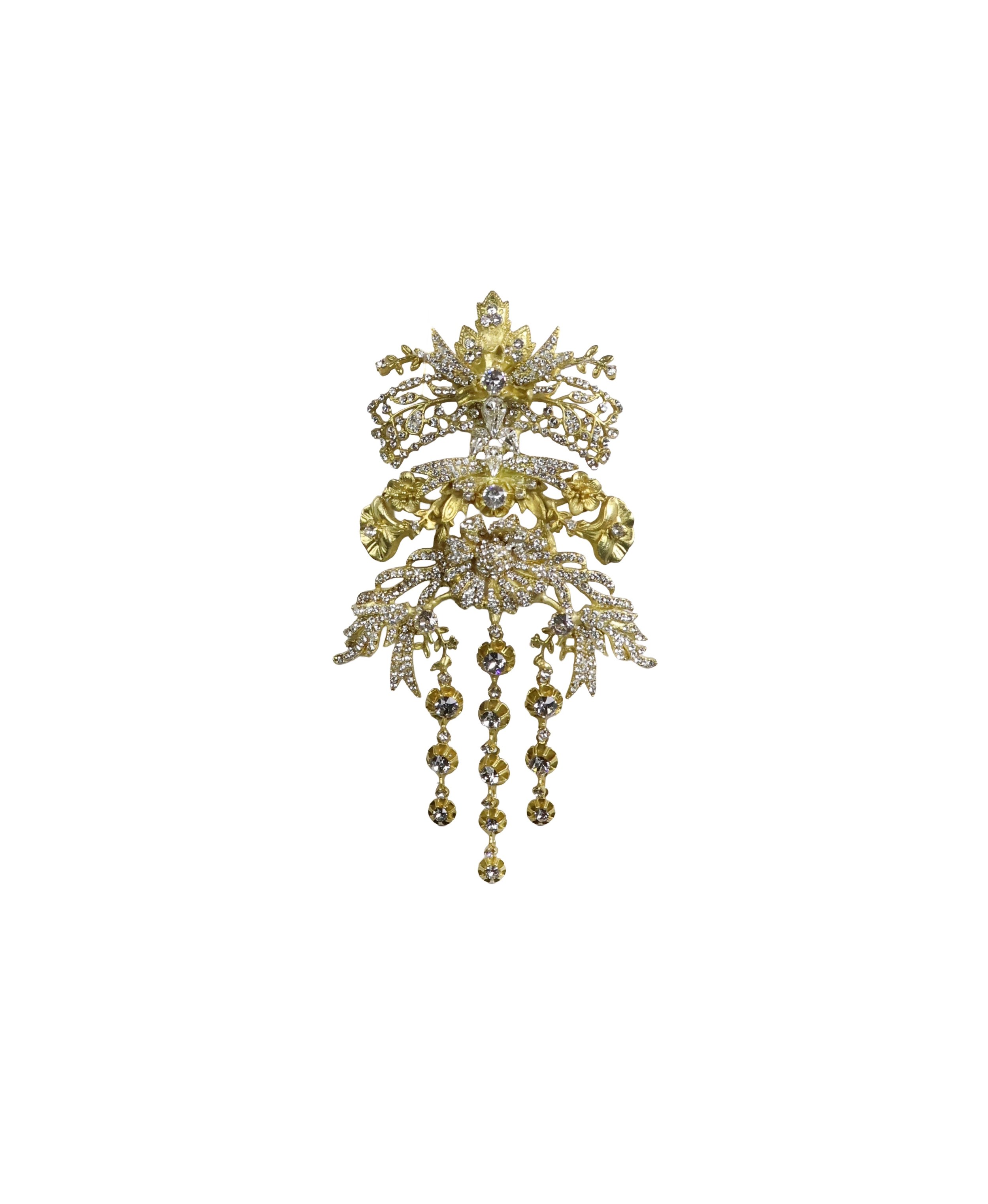 Brooch On Gold