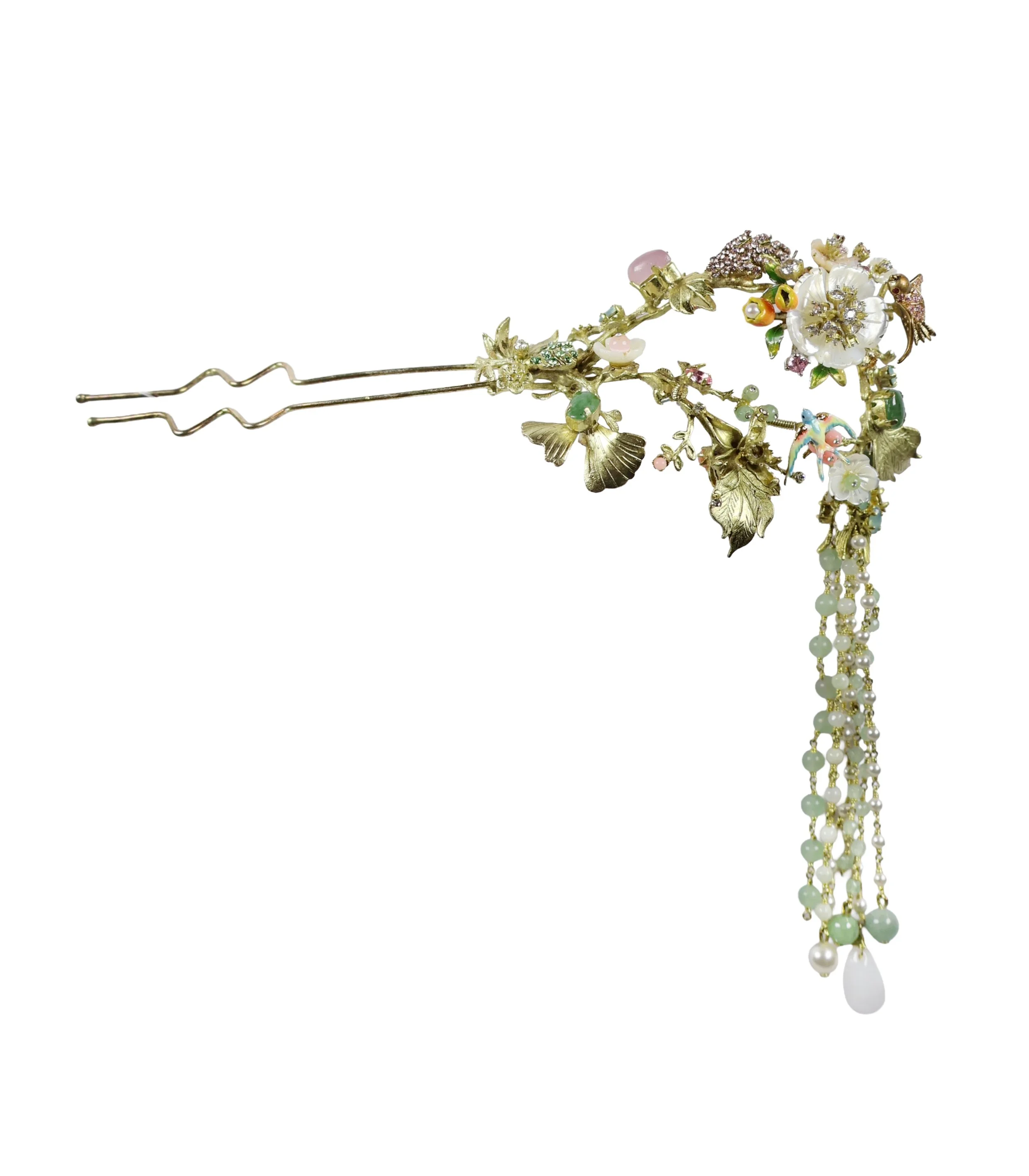 Hairpiece On Gold