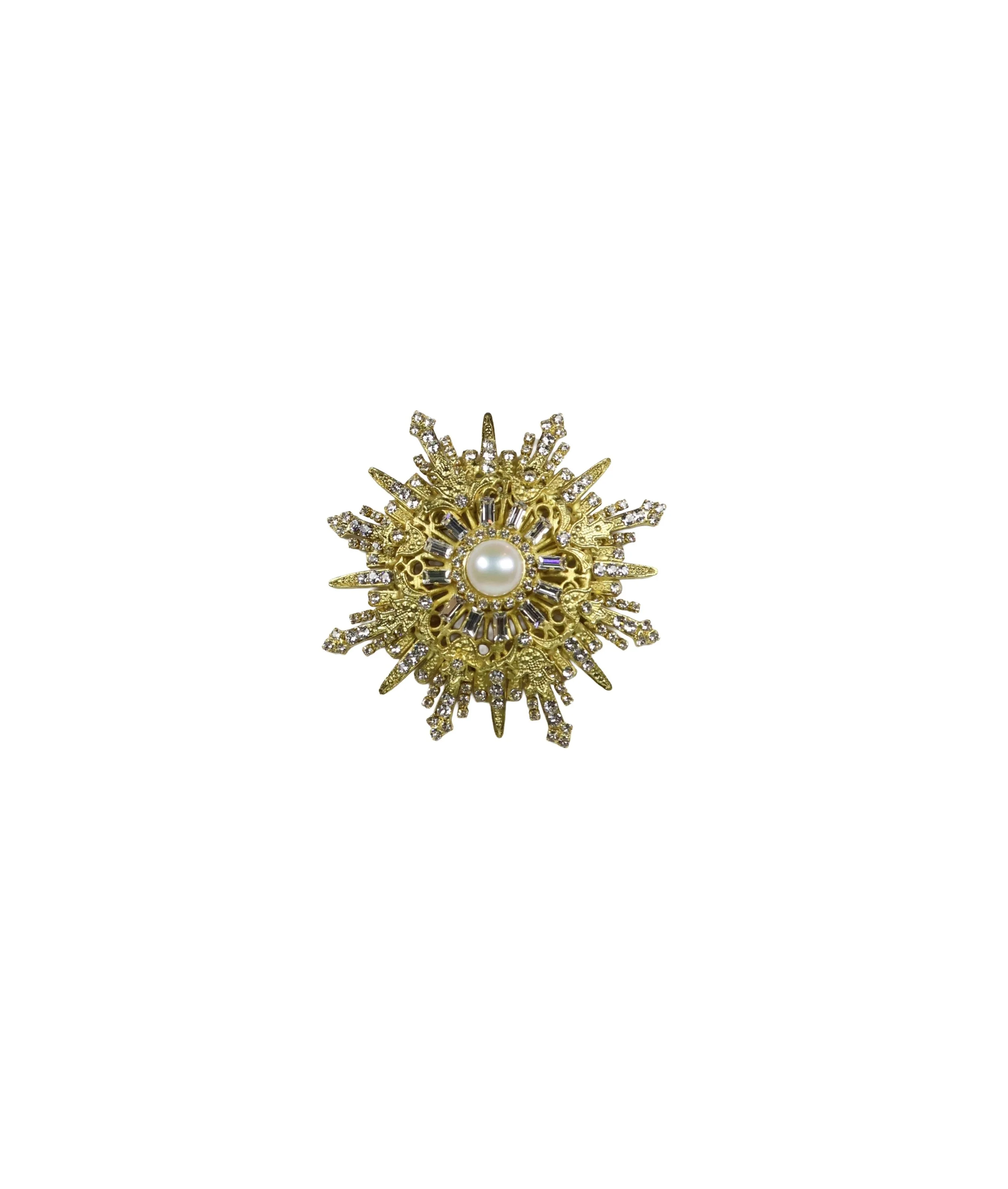 Brooch On Gold